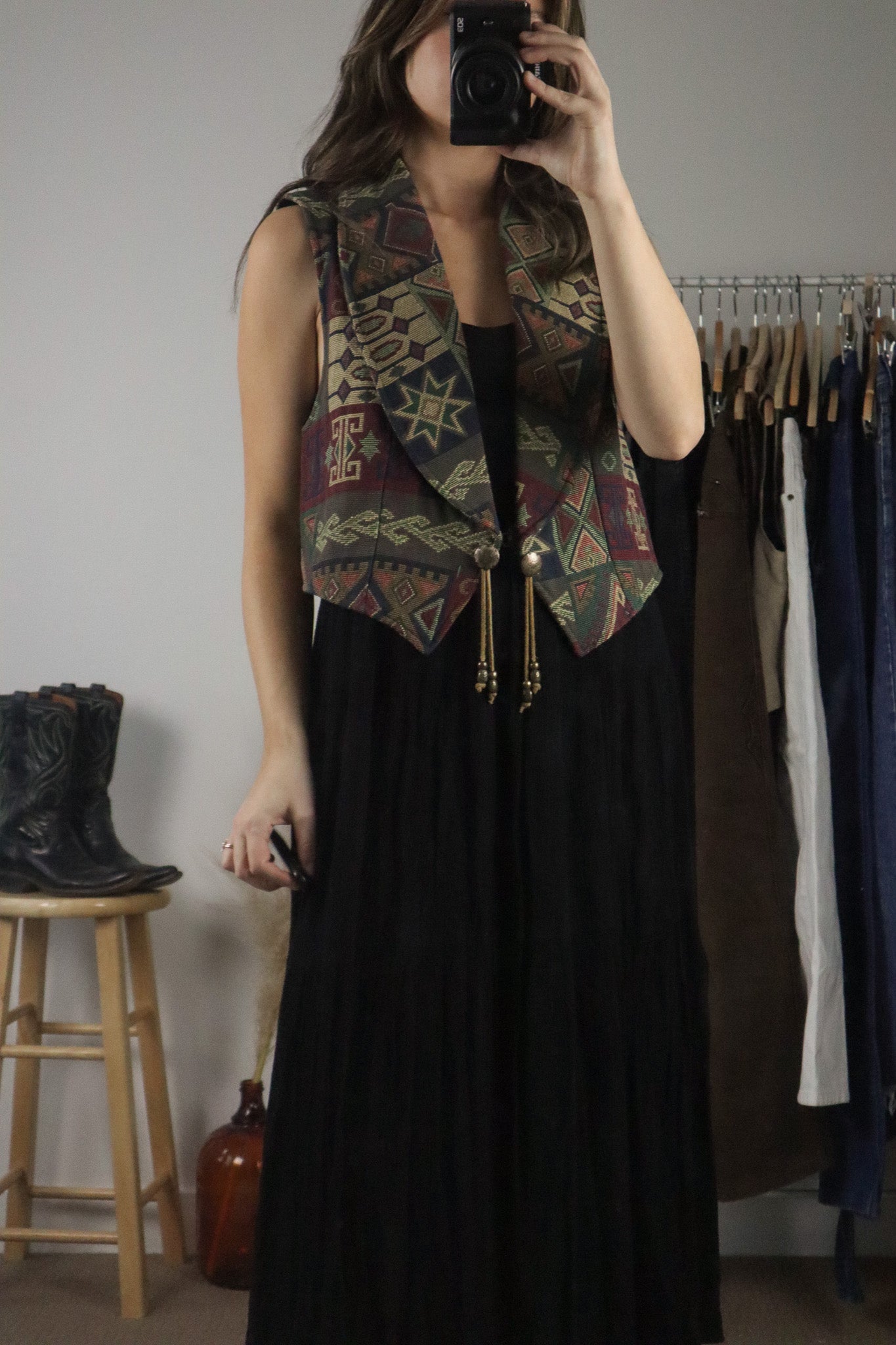 Made in Canada x Vintage x Tapestry Vest (M)