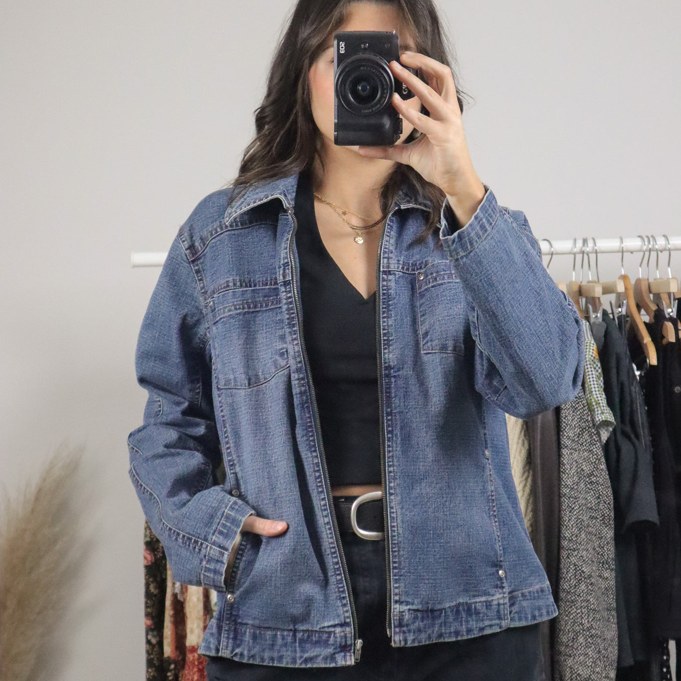 Vintage x Denim Jacket (M)