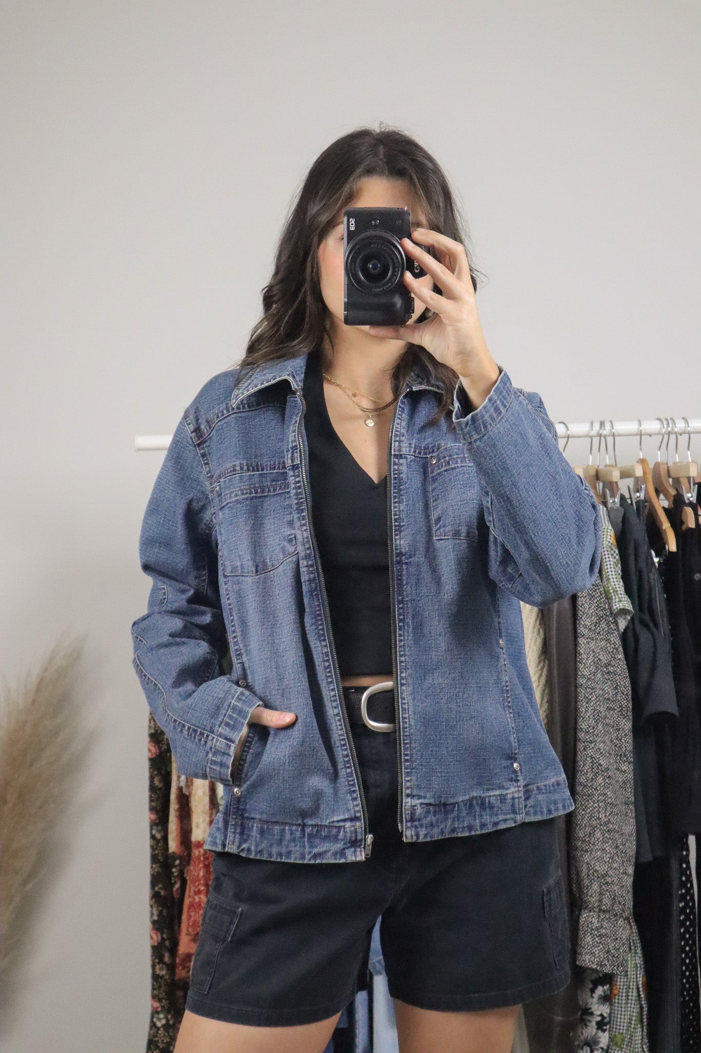 Vintage x Denim Jacket (M)