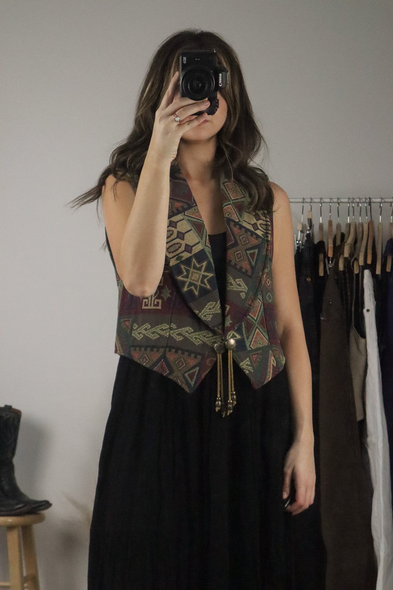 Made in Canada x Vintage x Tapestry Vest (M)