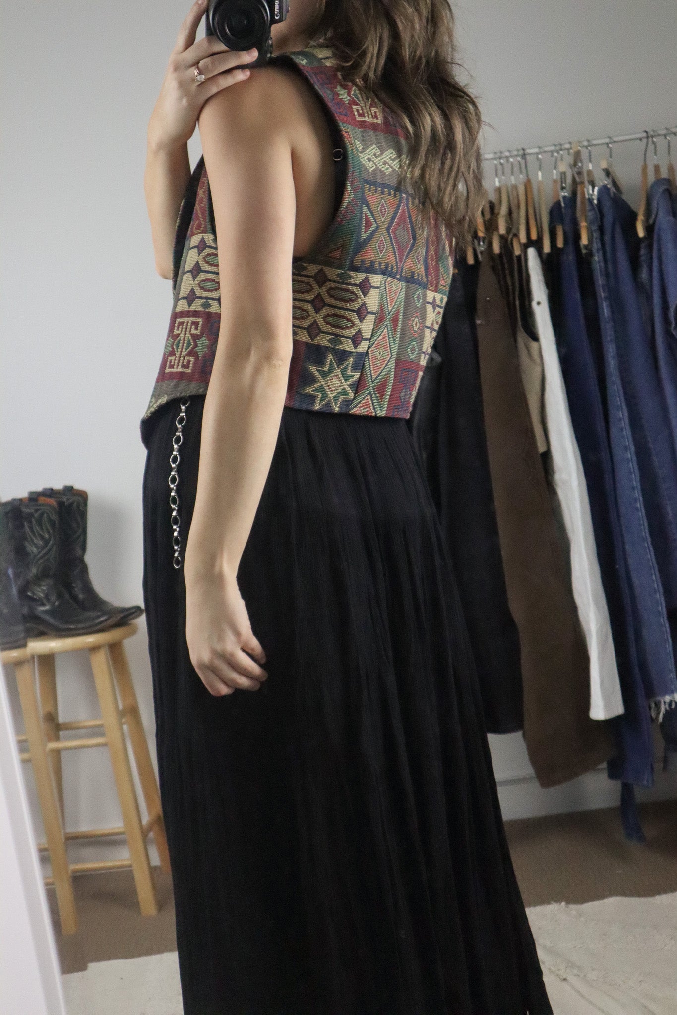 Made in Canada x Vintage x Tapestry Vest (M)