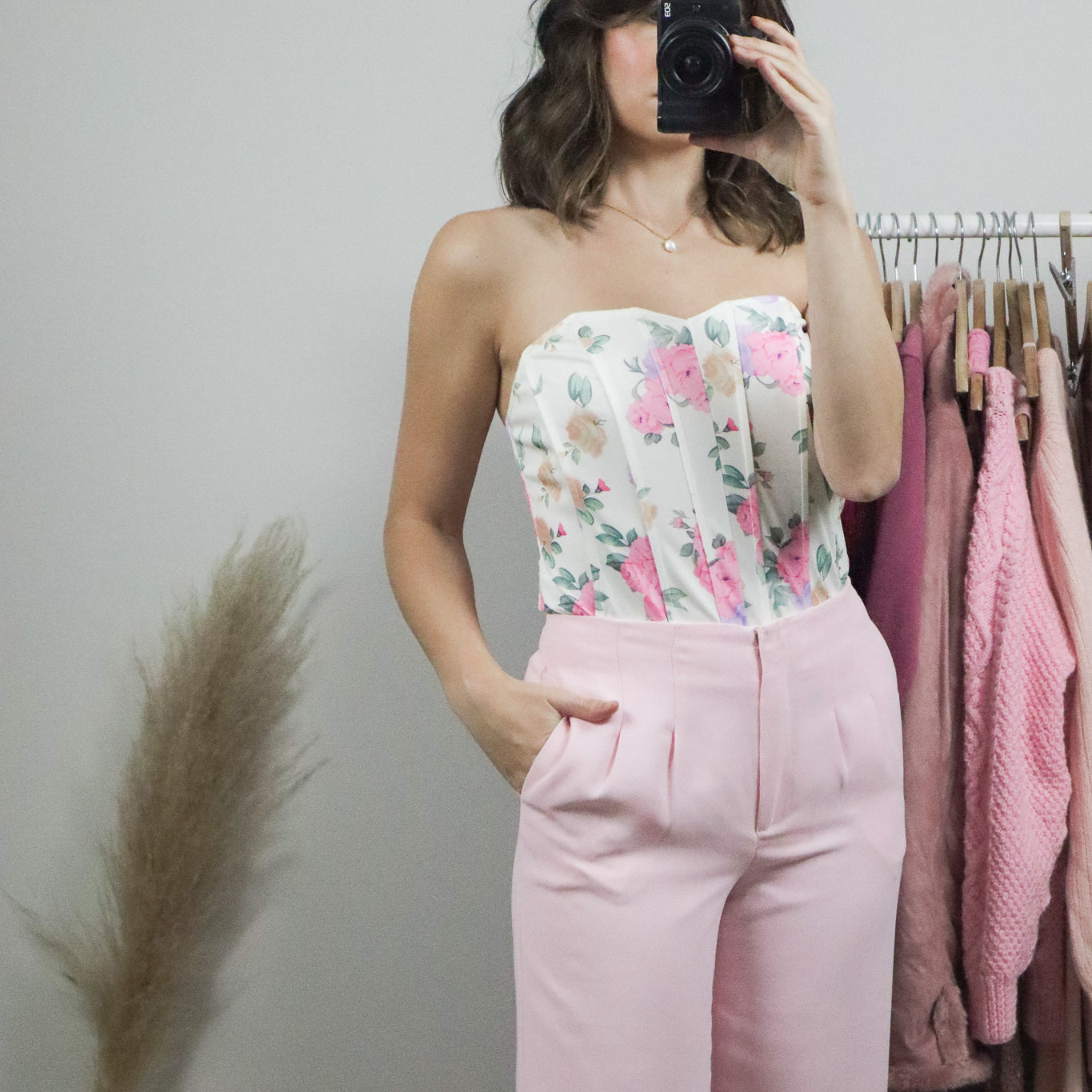 Modern x Floral Corset Top (S)
