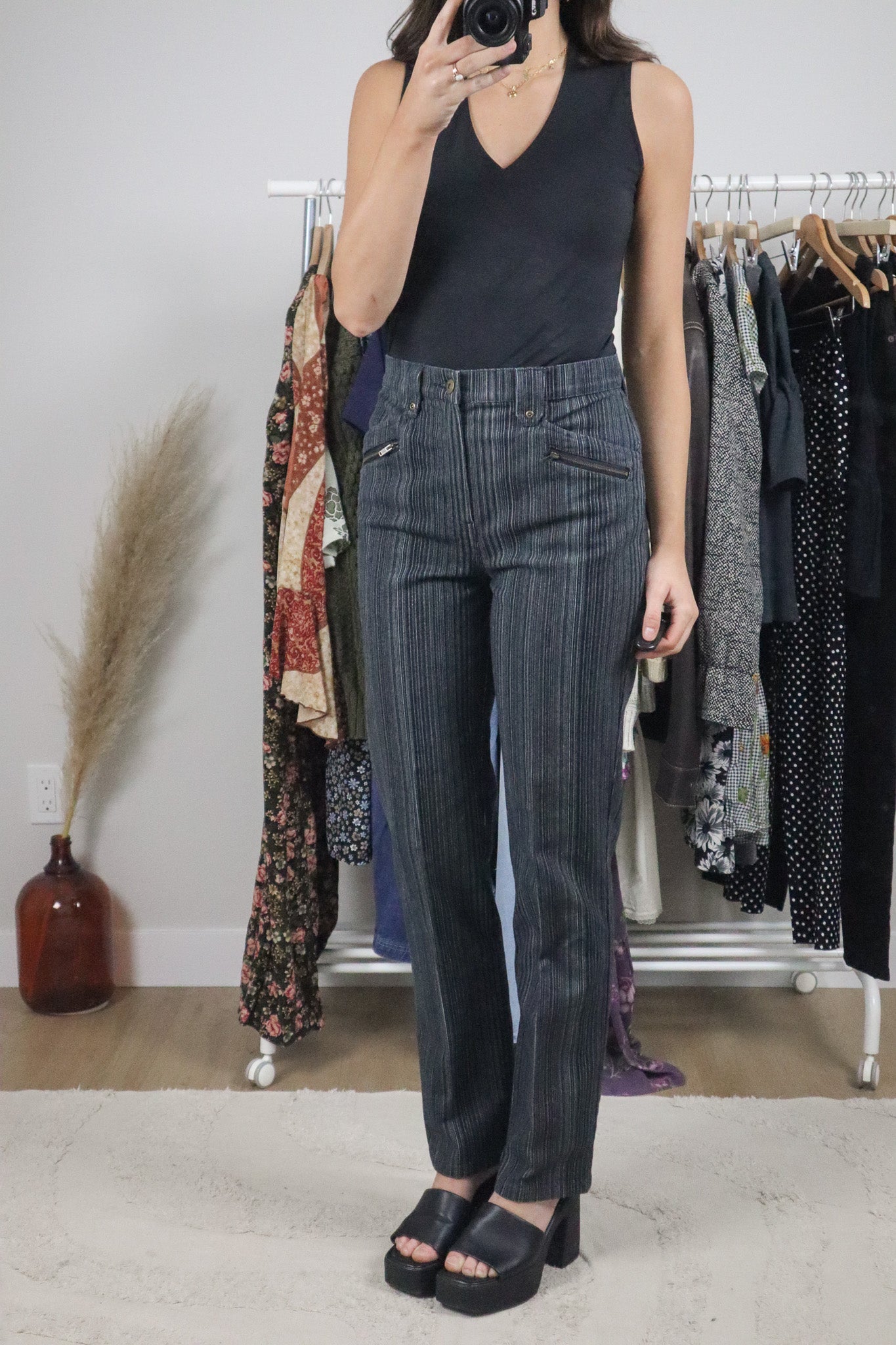 Vintage x Pinstrip Pants (6)