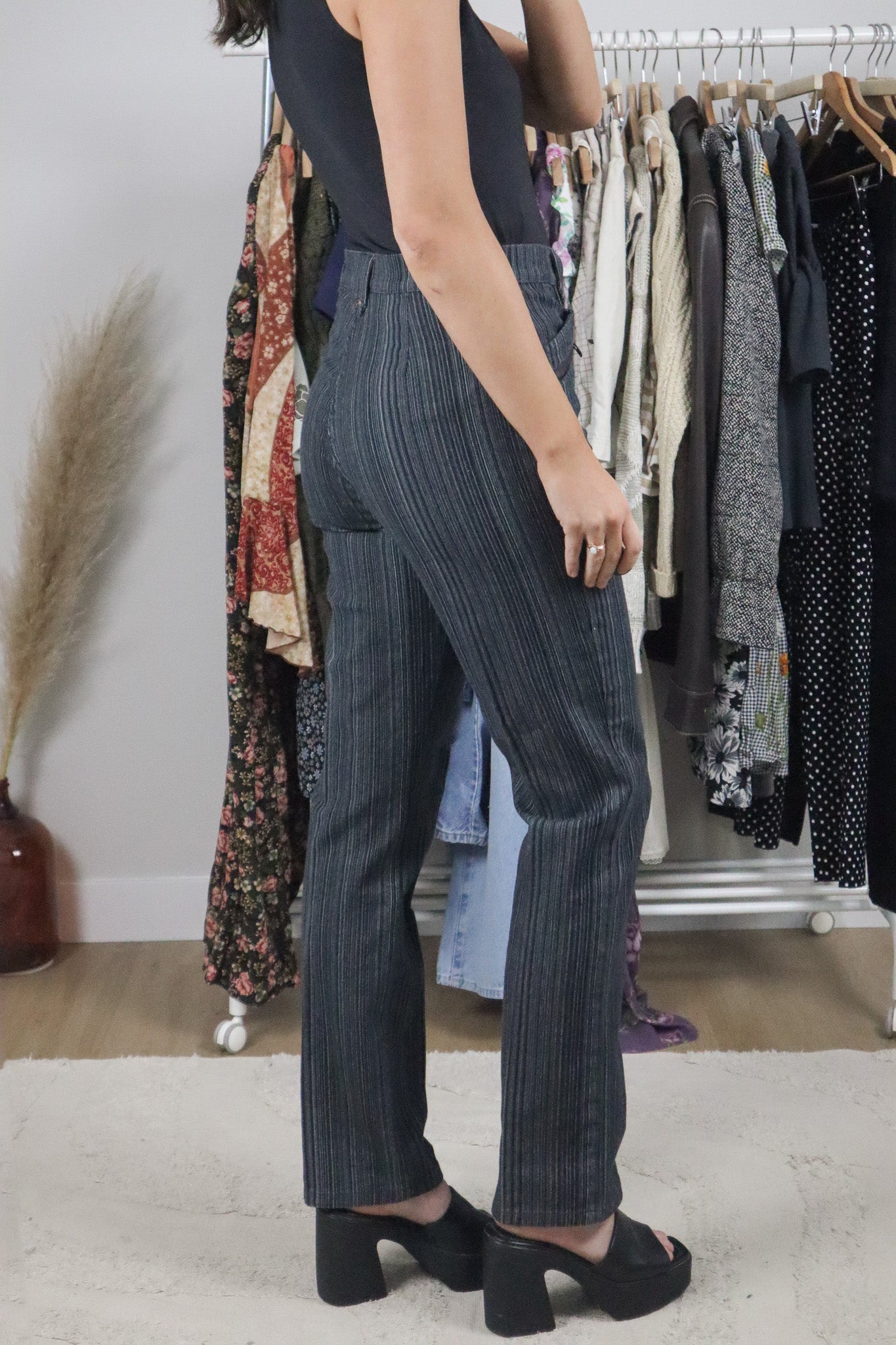 Vintage x Pinstrip Pants (6)