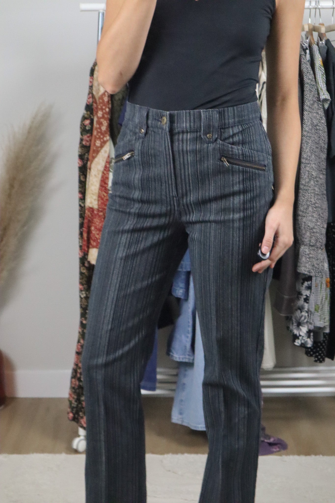 Vintage x Pinstrip Pants (6)