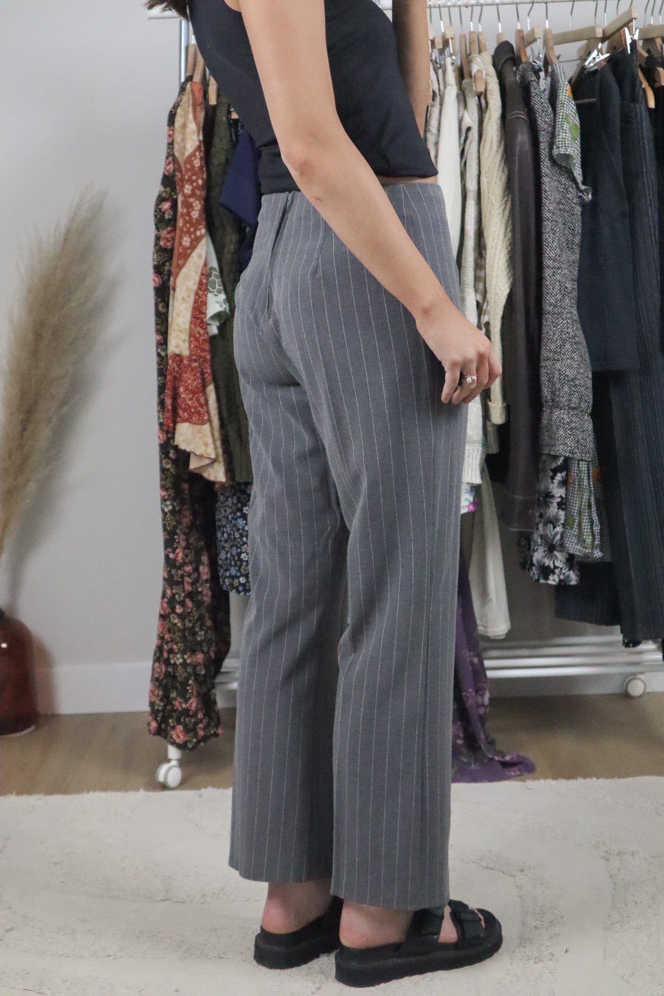 Made in Canada x Vintage x Pinstrip Trousers (4)