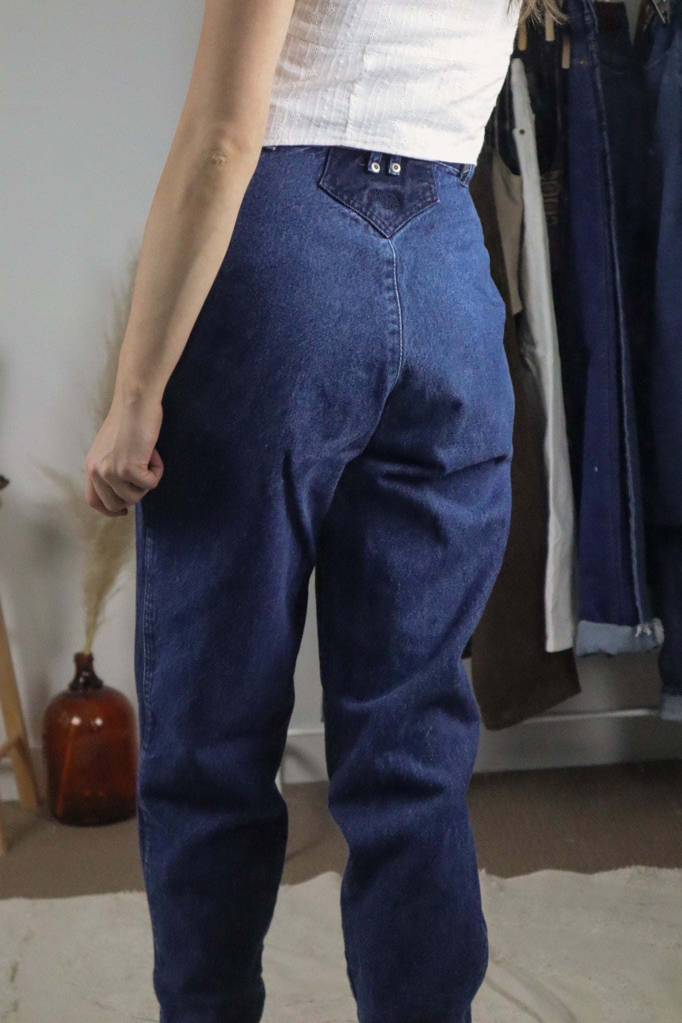 Made in USA x Vintage x Two-Tone Roper Jeans (6/8)