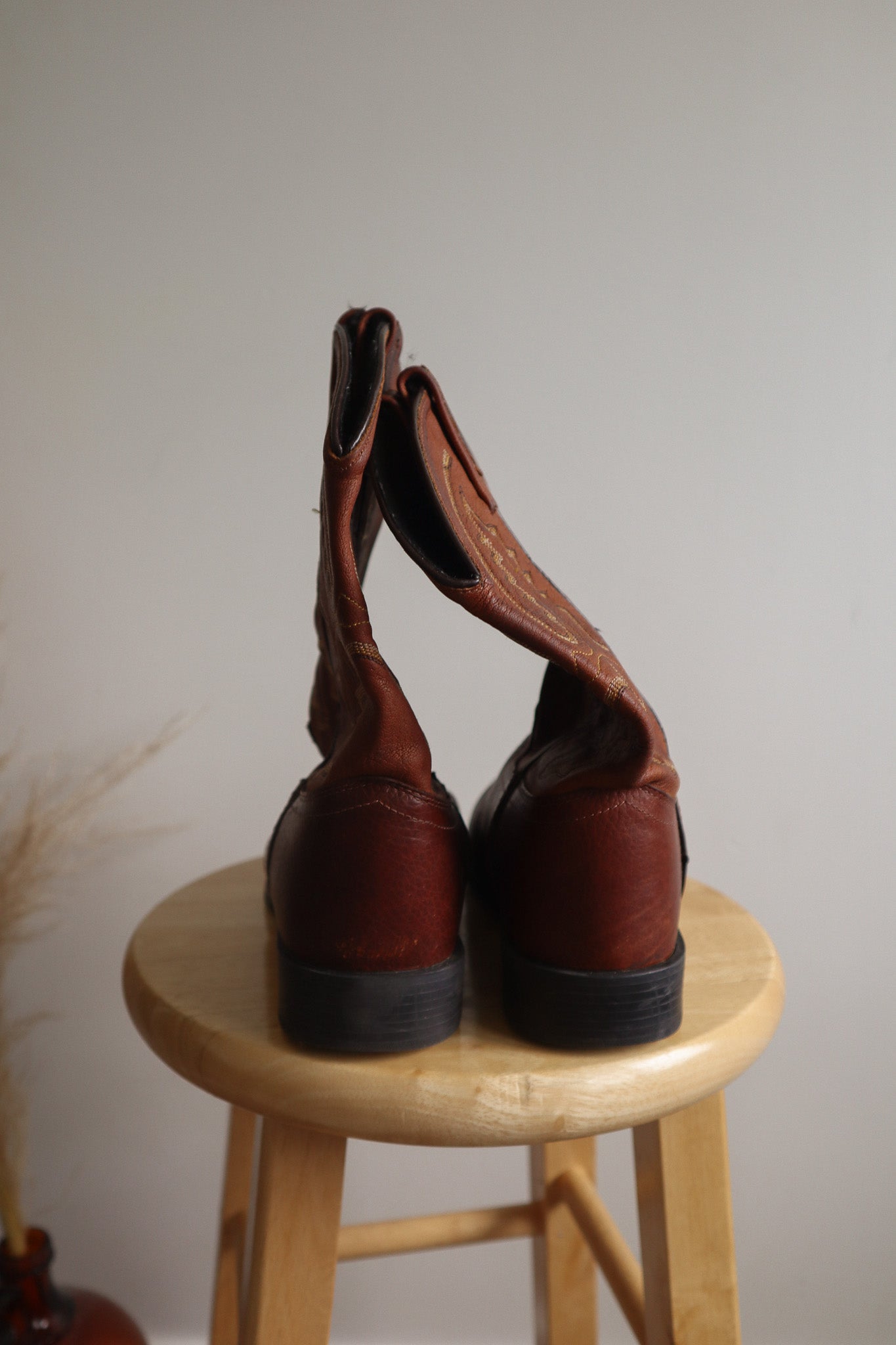 Leather x Cowgirl Boots (10.5)