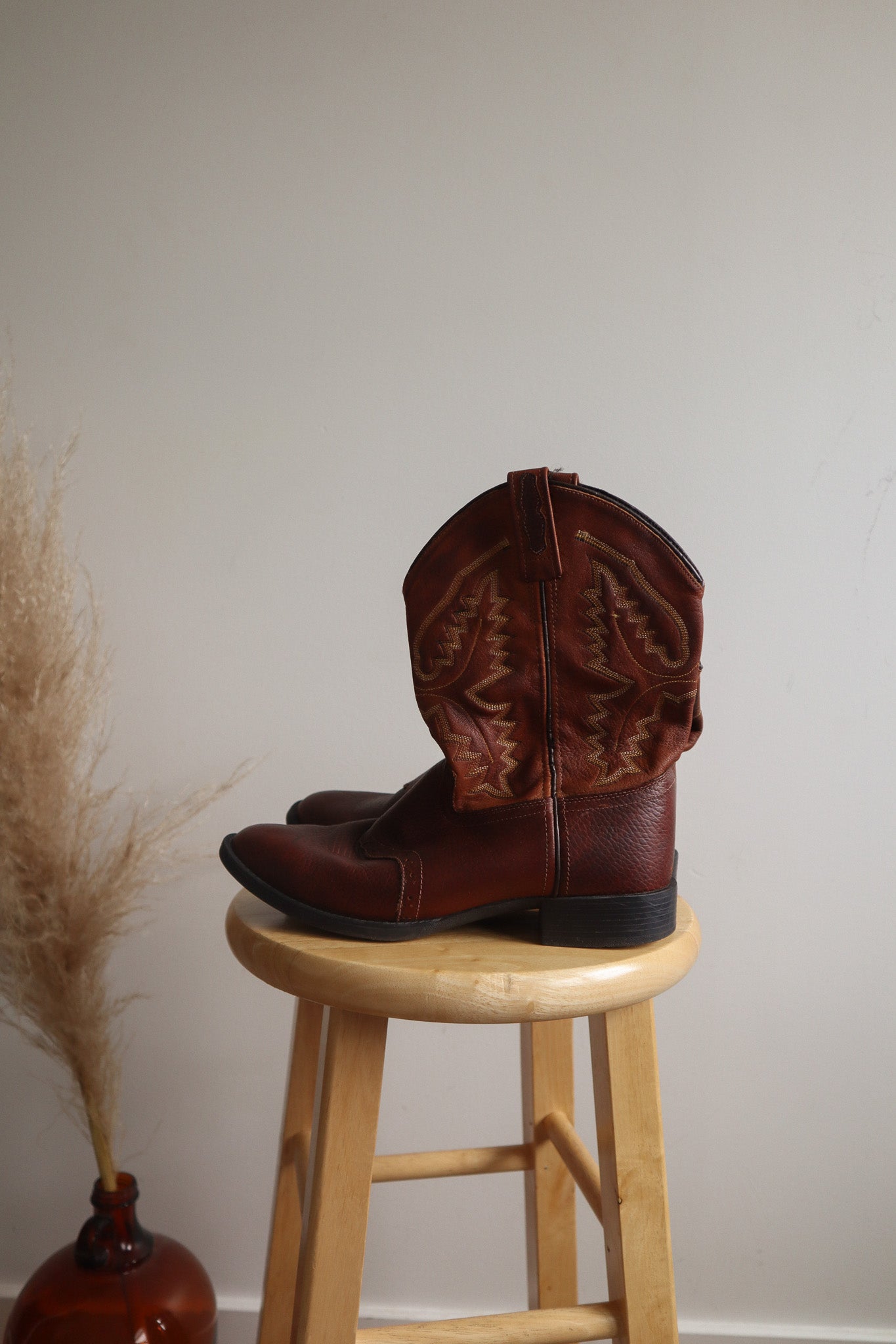 Leather x Cowgirl Boots (10.5)