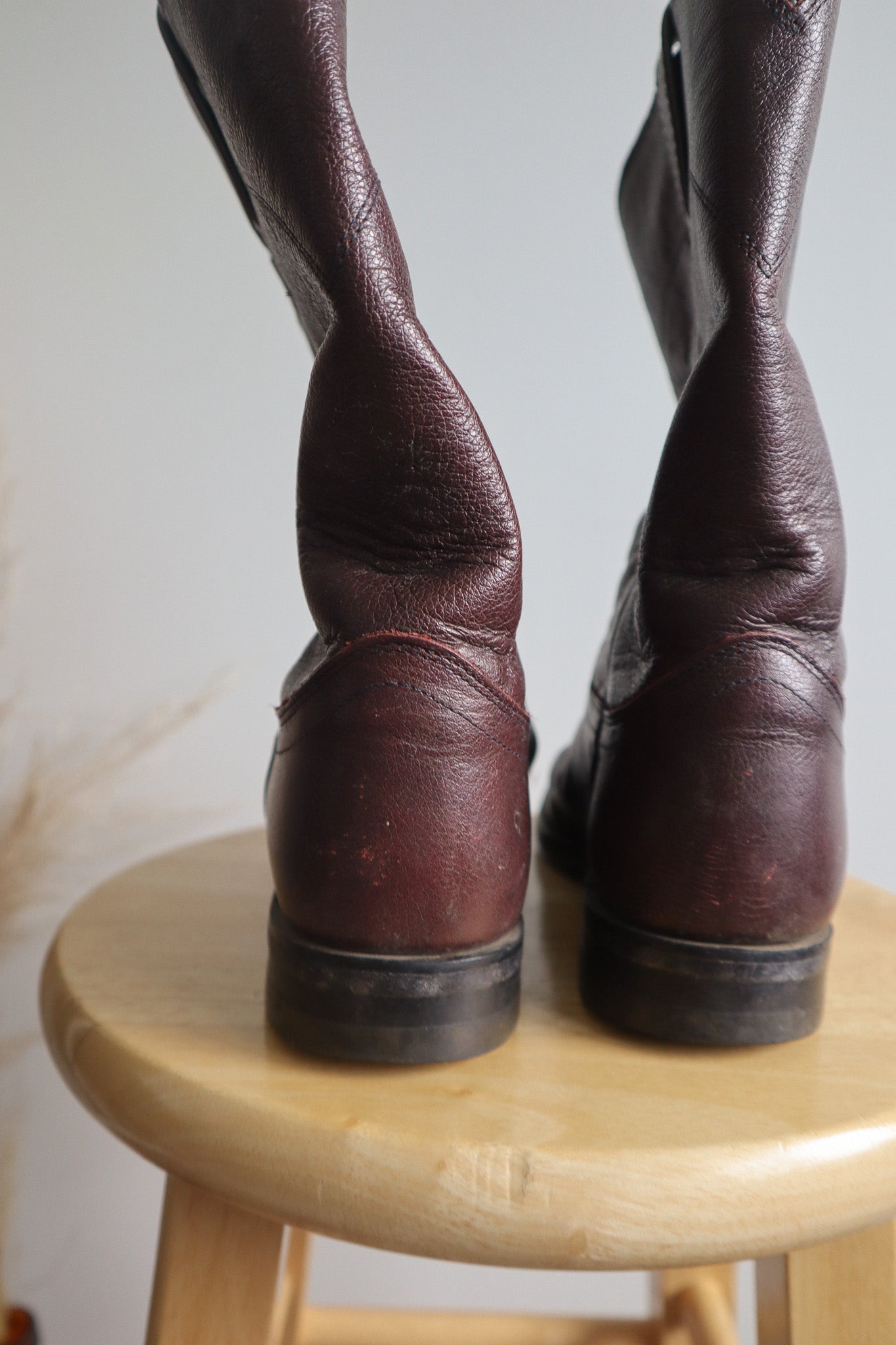 Vintage x Leather Cowgirl Boots (8)