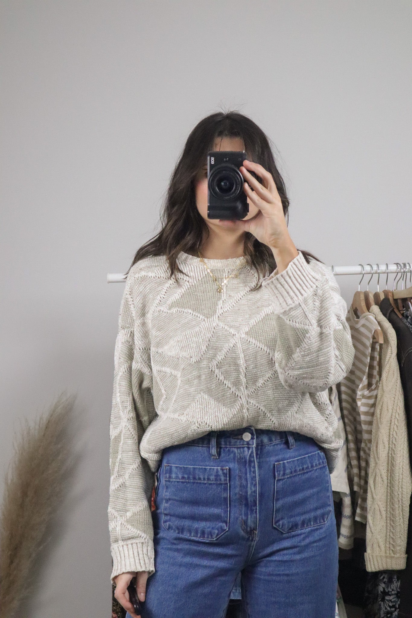Made in Canada x Vintage x Textured Knit (M)