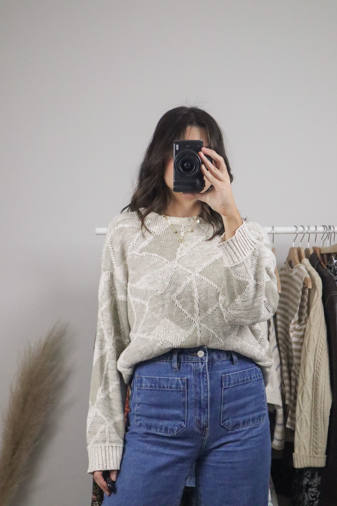 Made in Canada x Vintage x Textured Knit (M)