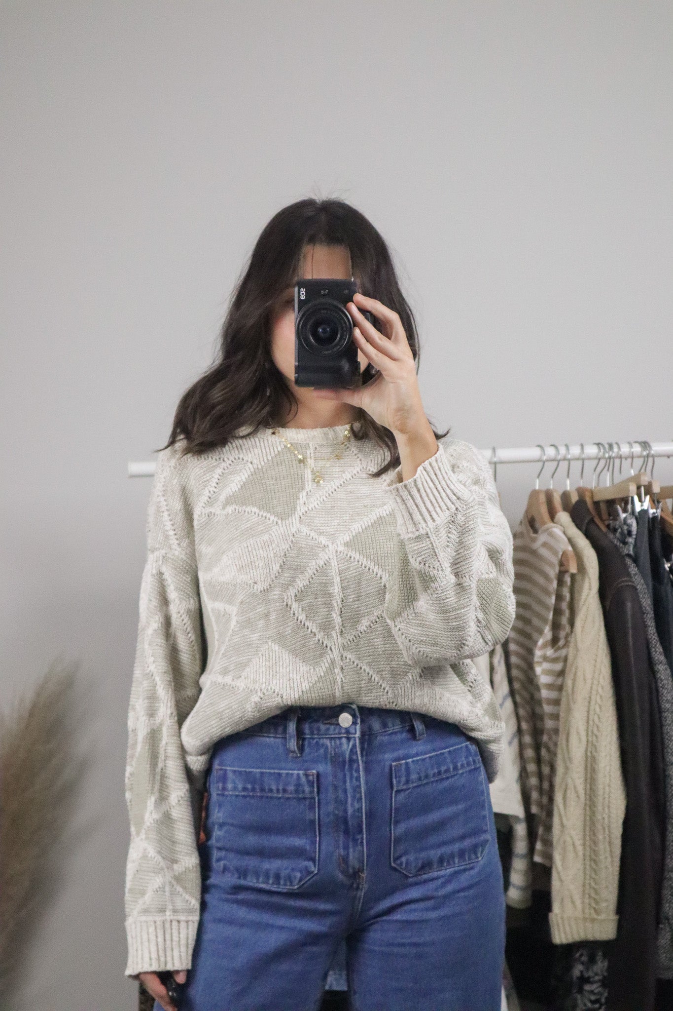 Made in Canada x Vintage x Textured Knit (M)