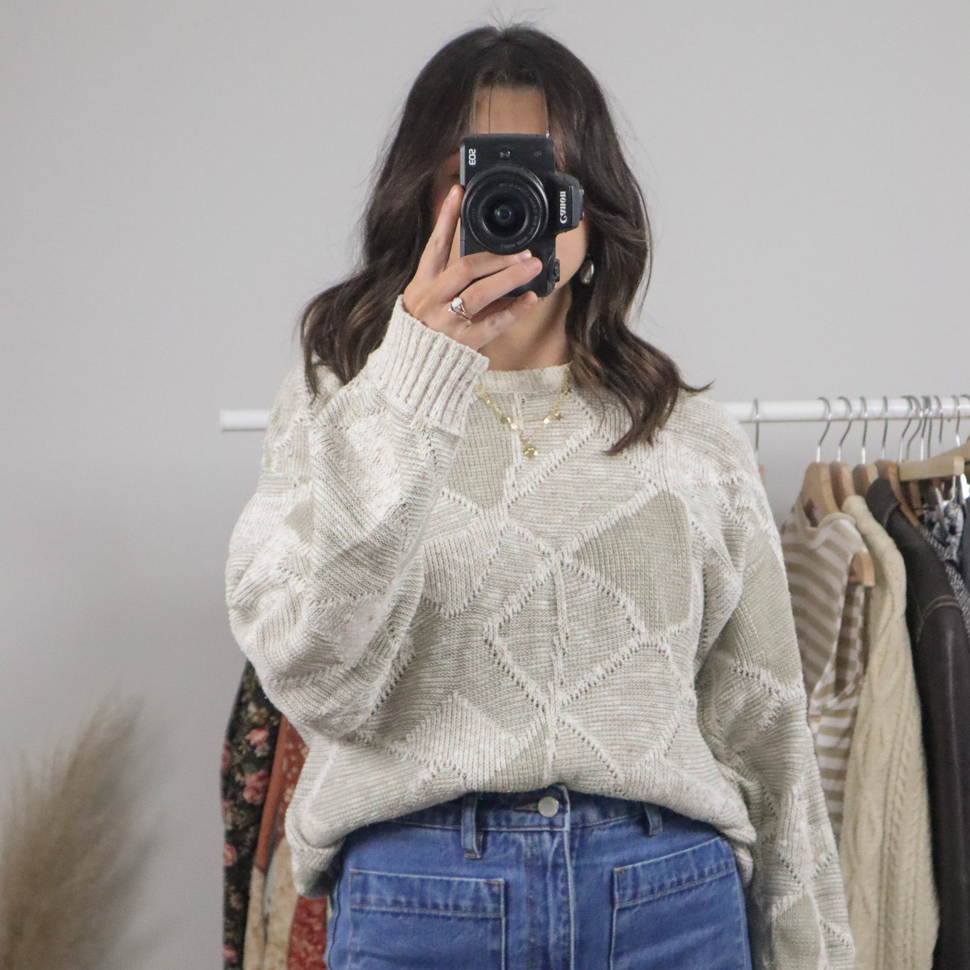 Made in Canada x Vintage x Textured Knit (M)