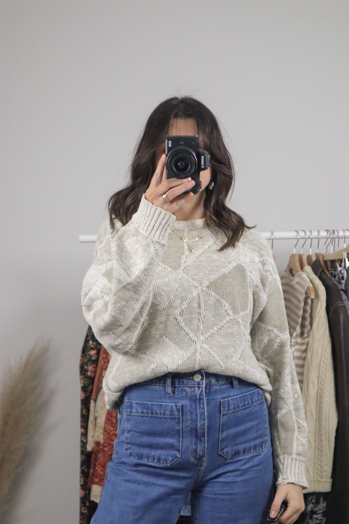 Made in Canada x Vintage x Textured Knit (M)