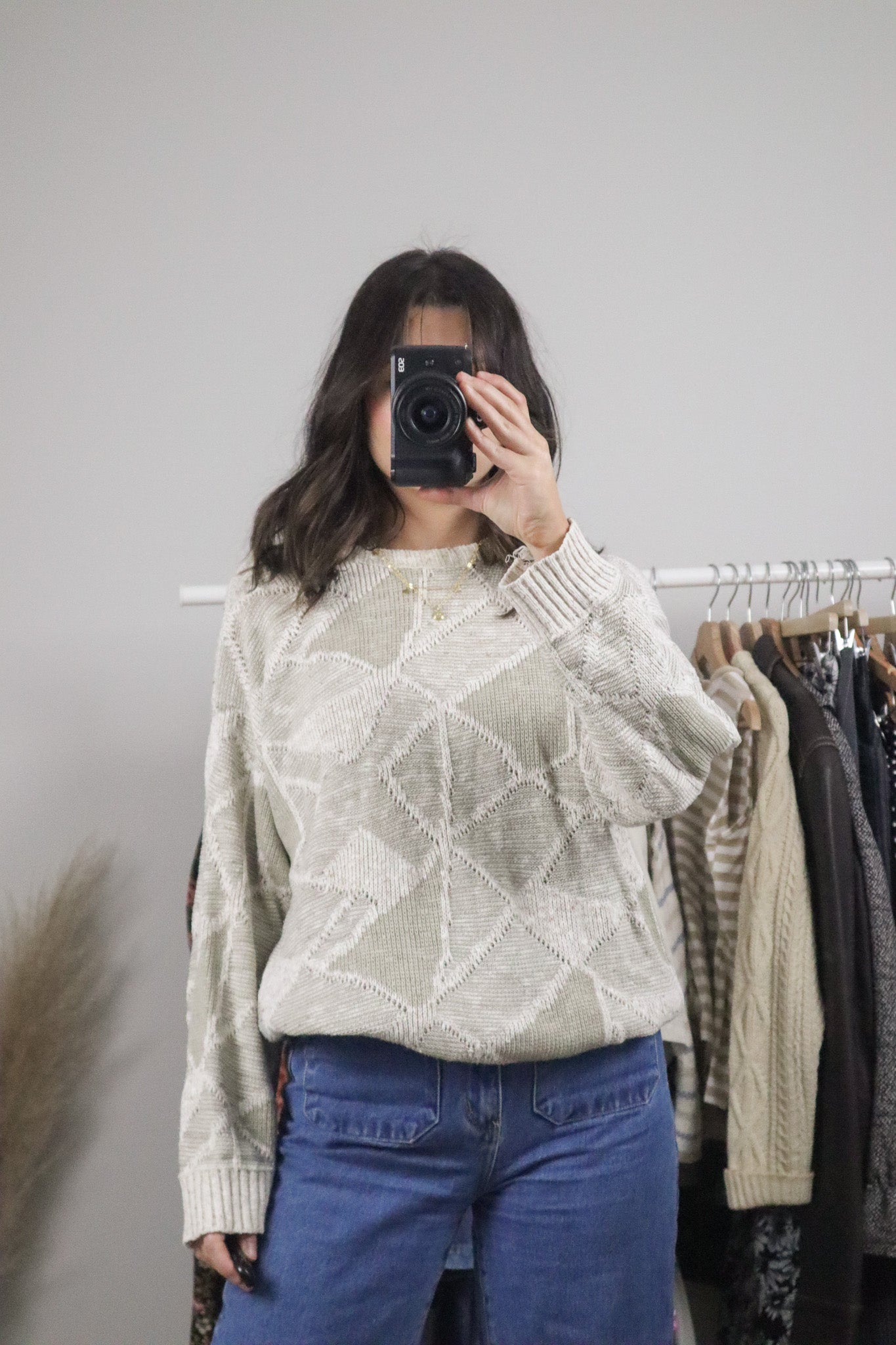 Made in Canada x Vintage x Textured Knit (M)