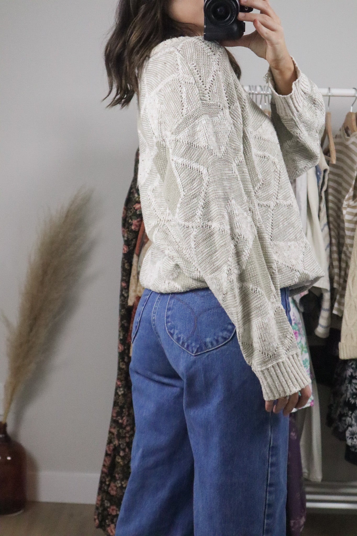 Made in Canada x Vintage x Textured Knit (M)