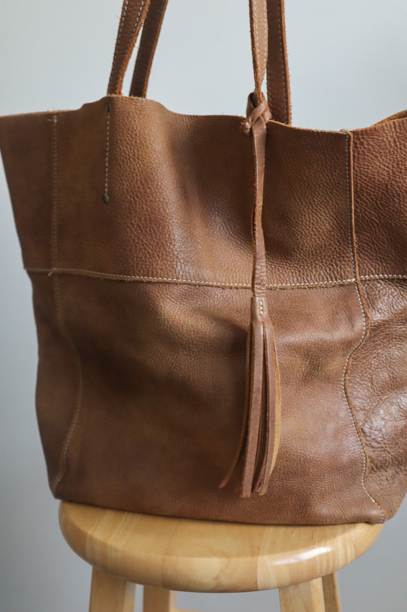 Made in Canada x Vintage x Leather Tote