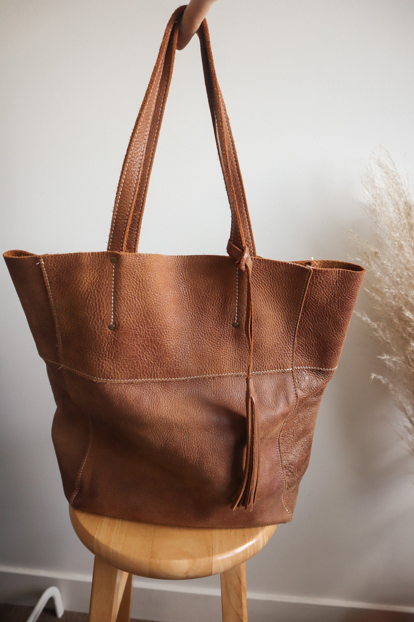 Made in Canada x Vintage x Leather Tote