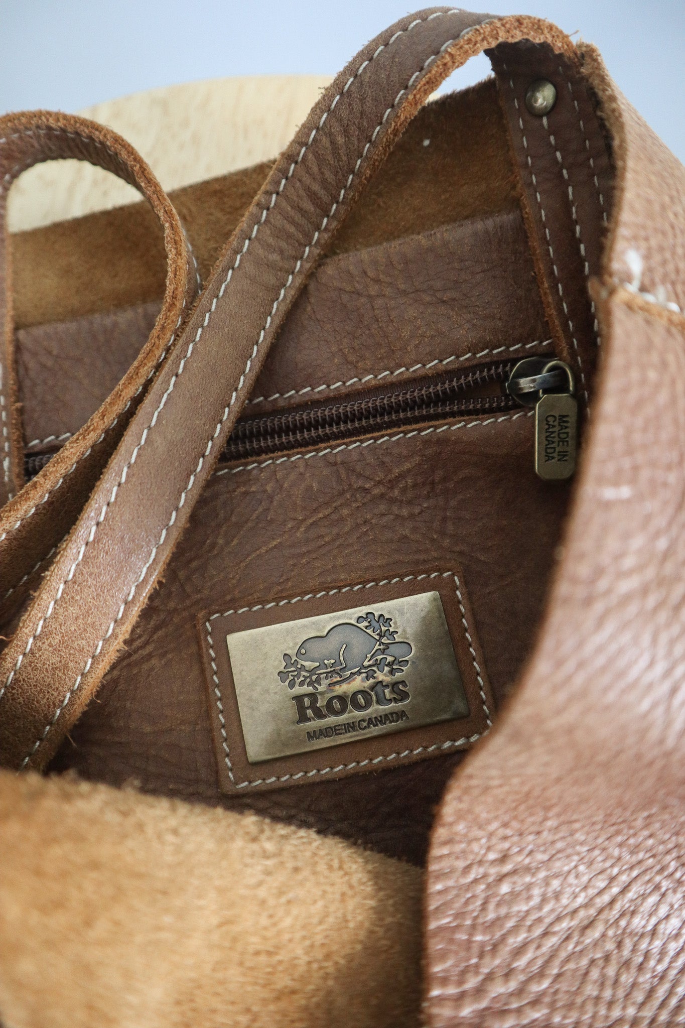 Made in Canada x Vintage x Leather Tote