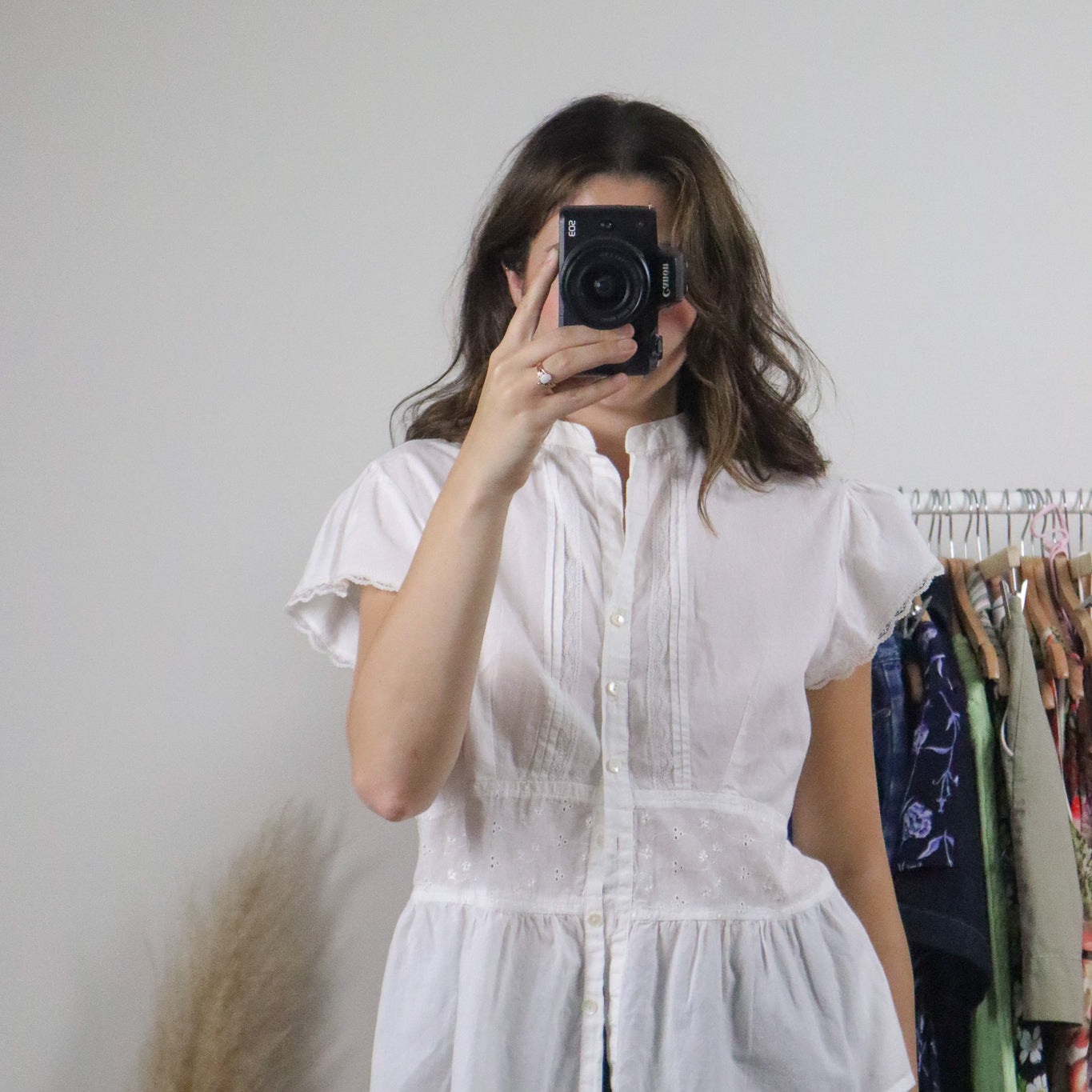 Vintage x Cotton Eyelet Lace Blouse (10)