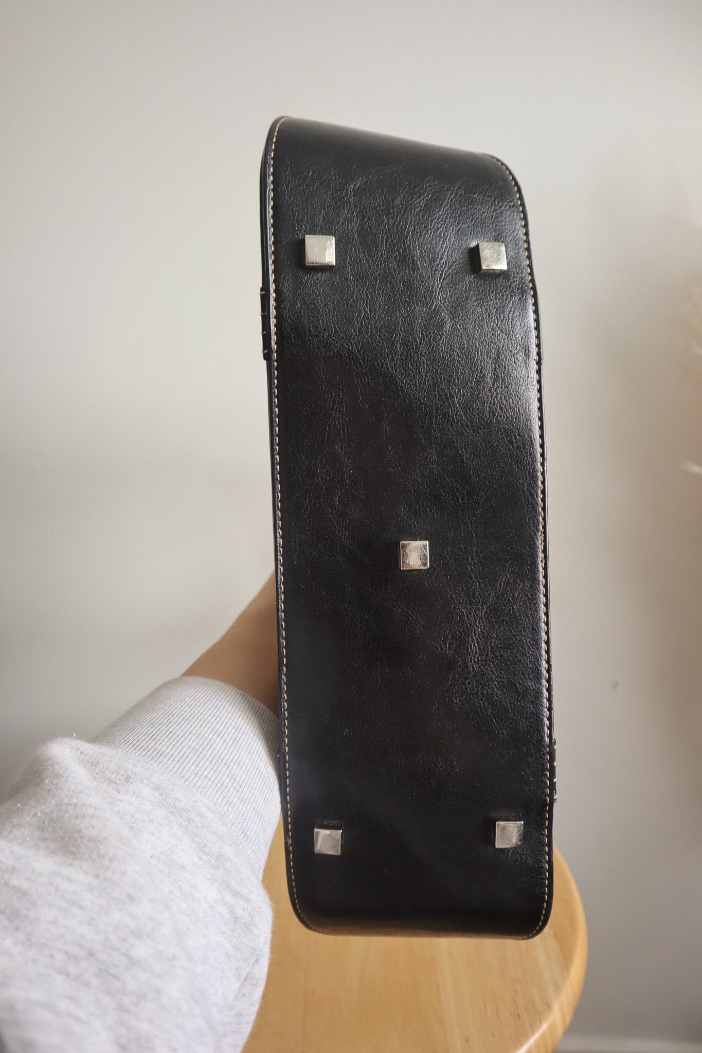 Vintage x Checkered Purse