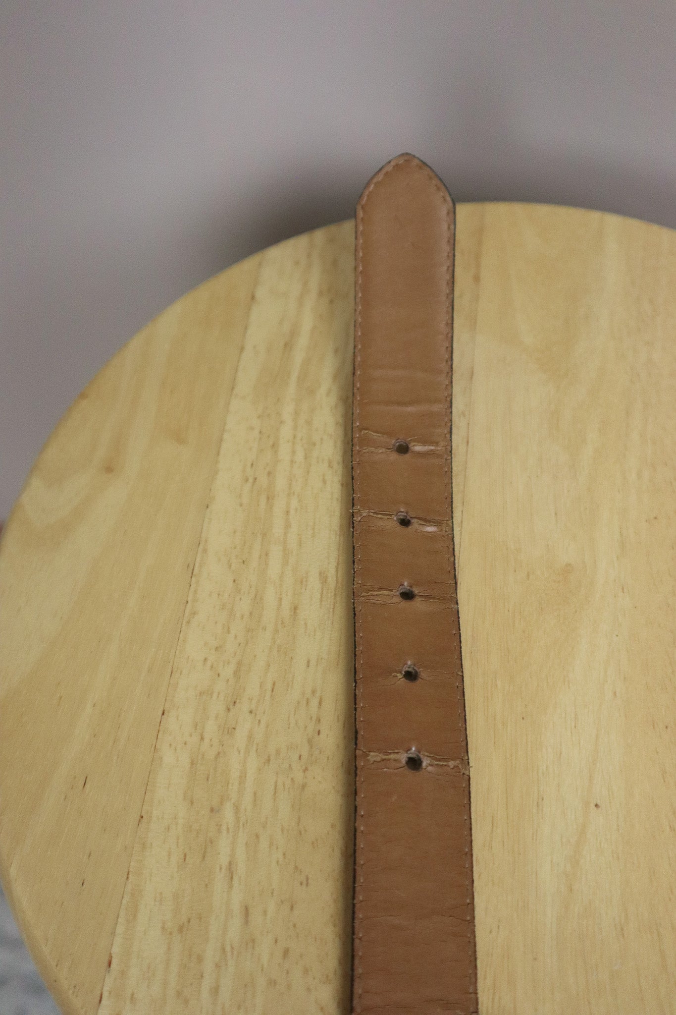 Made in Canada x Vintage x Leather Belt (M/L)
