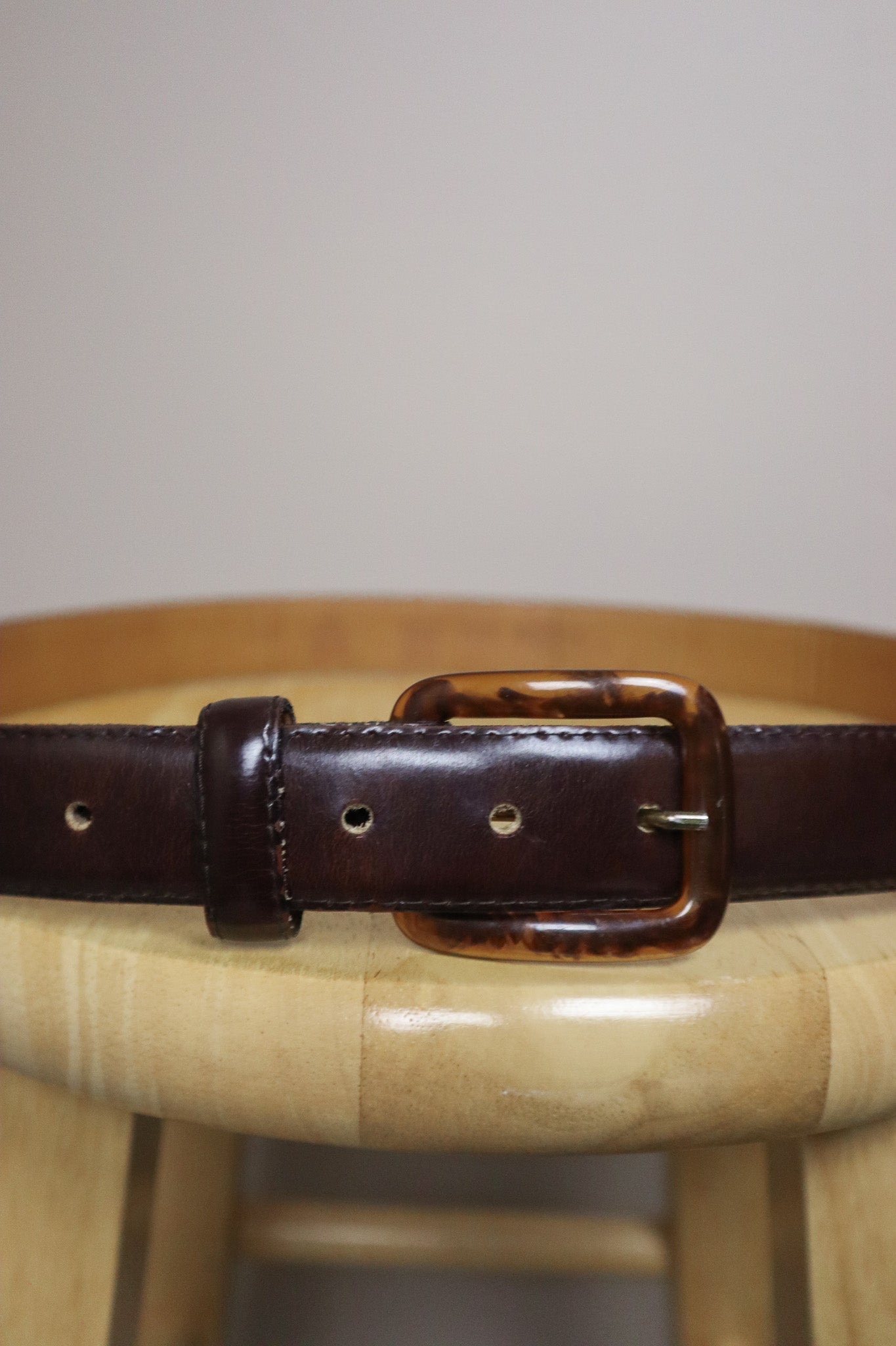 Made in Canada x Vintage x Leather Belt (M/L)