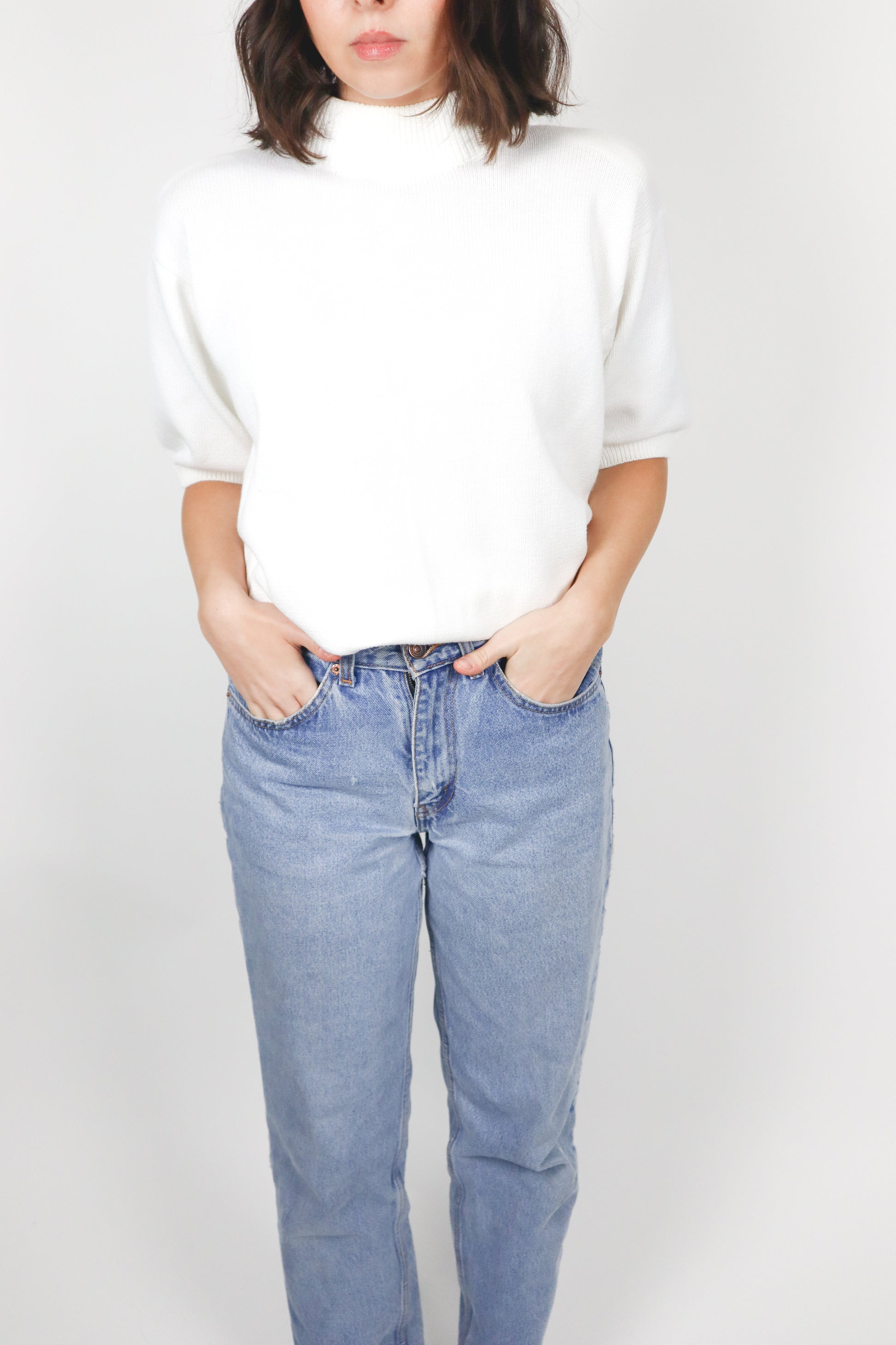 Vintage x Short Sleeve Knit (M)