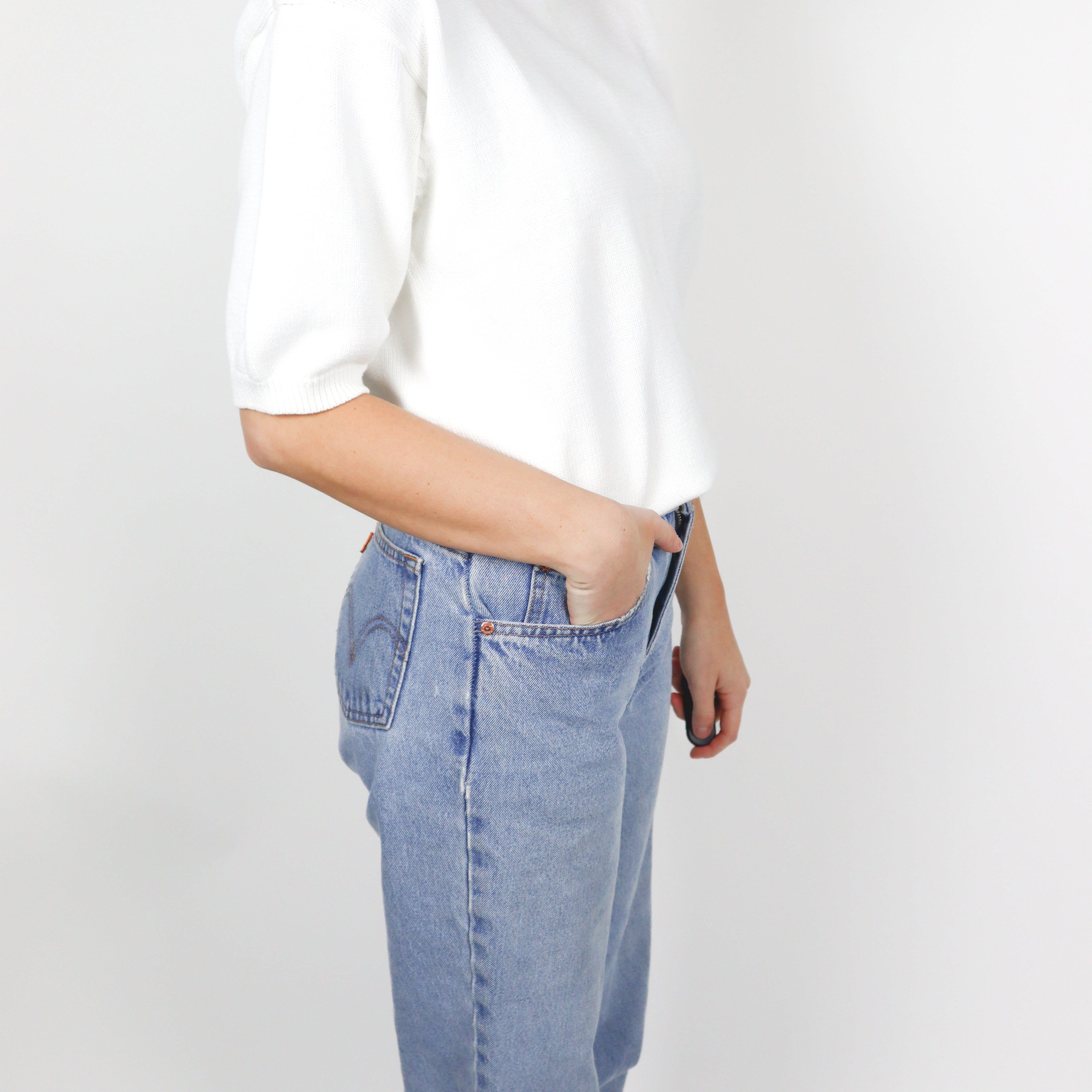Vintage x Short Sleeve Knit (M)