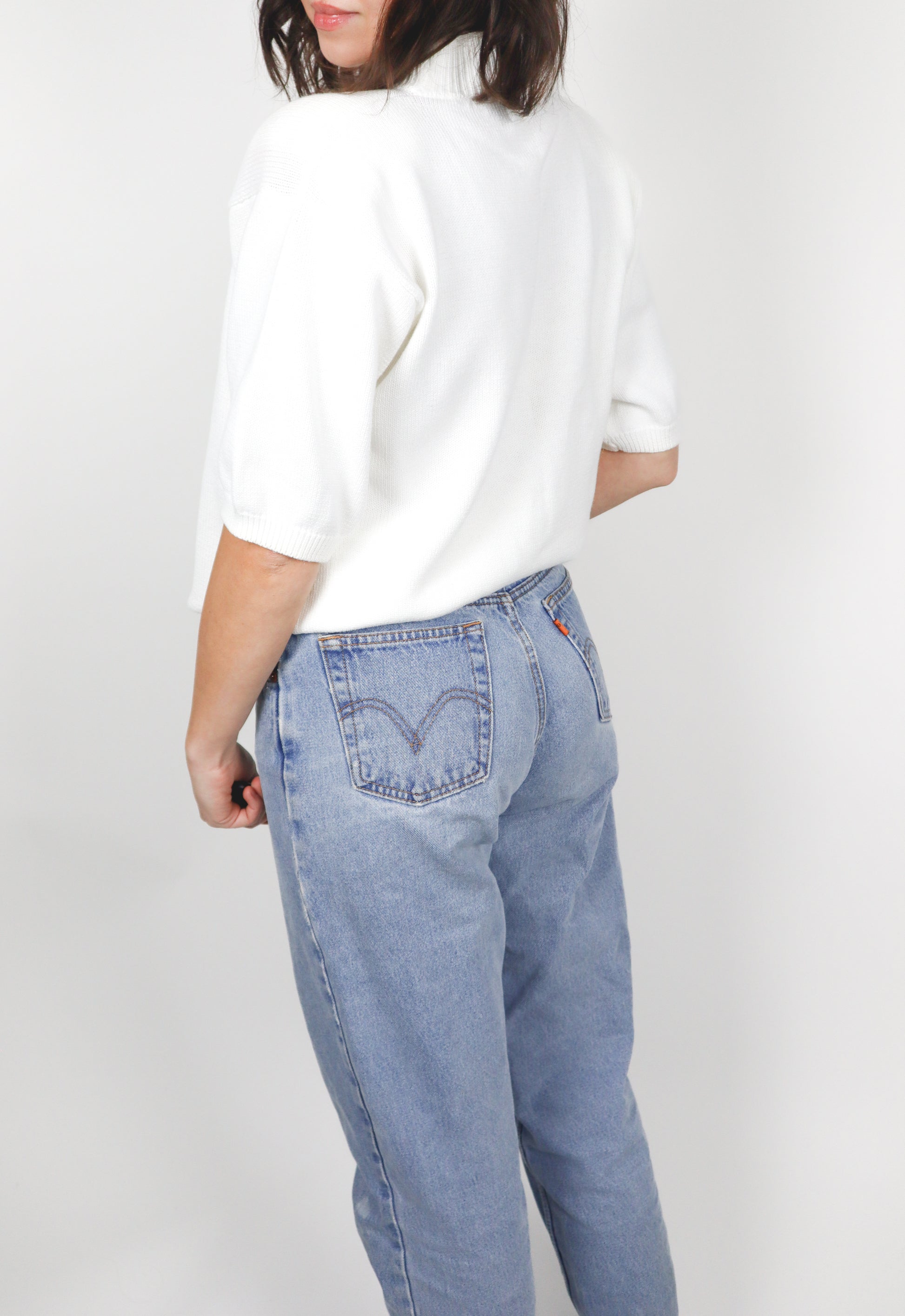 Vintage x Short Sleeve Knit (M)