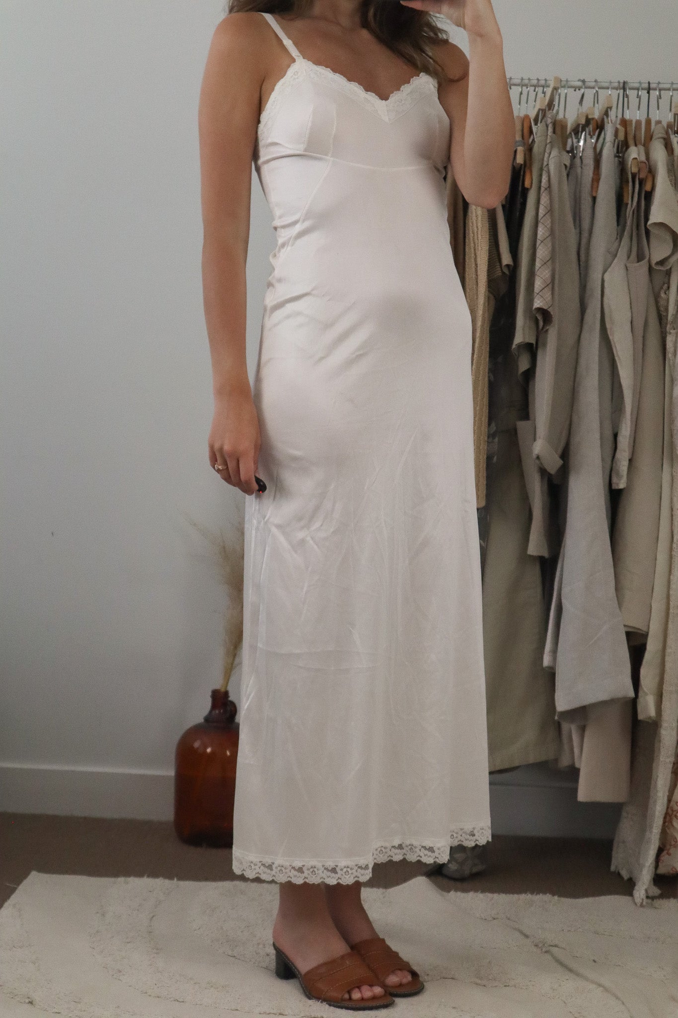 Made in Canada x Vintage x Slip Dress (S)