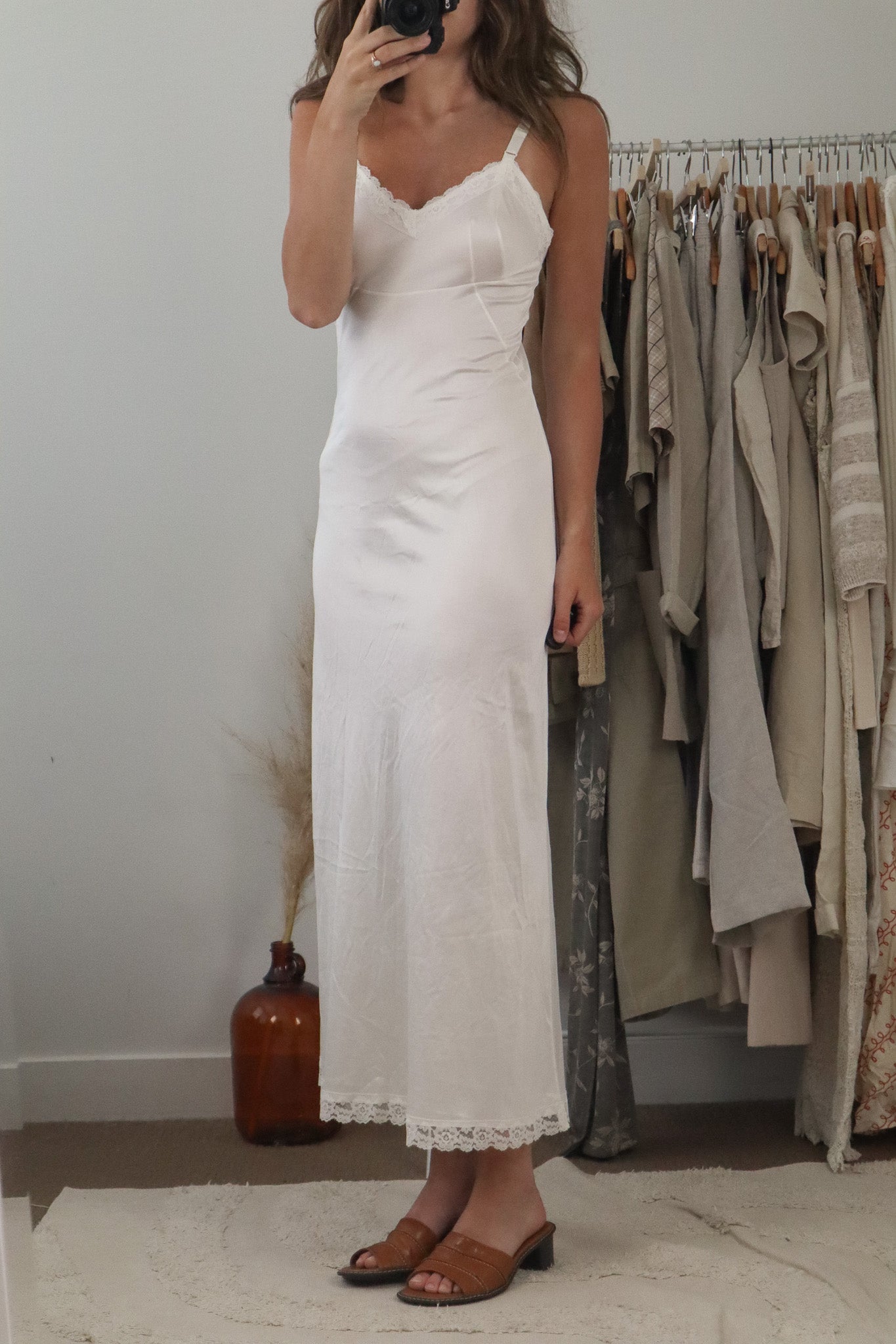 Made in Canada x Vintage x Slip Dress (S)