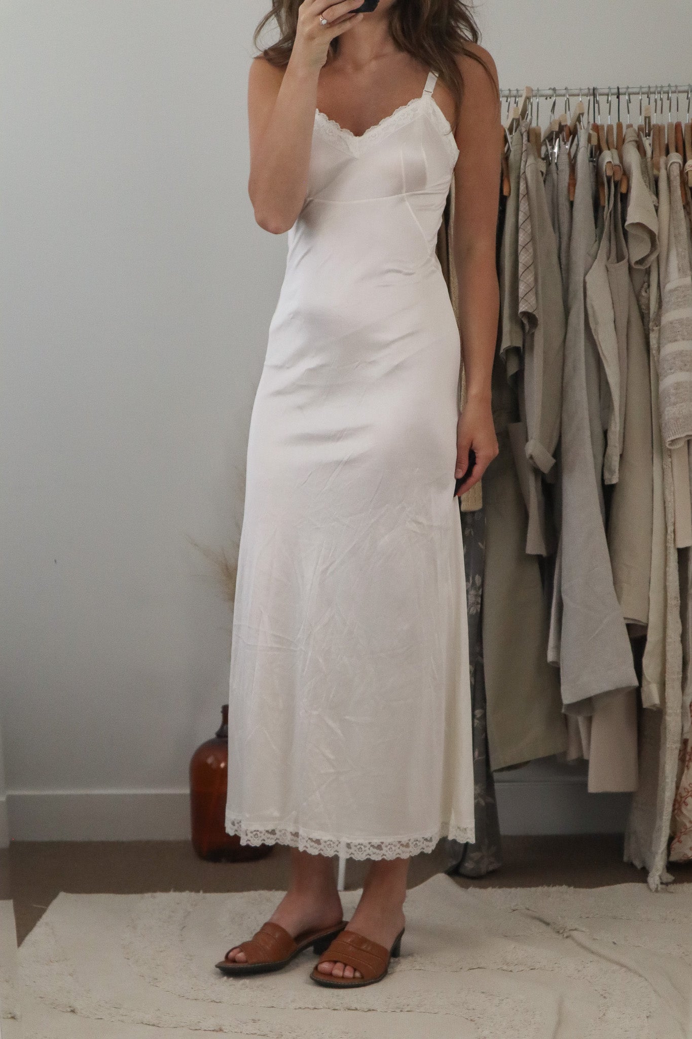 Made in Canada x Vintage x Slip Dress (S)