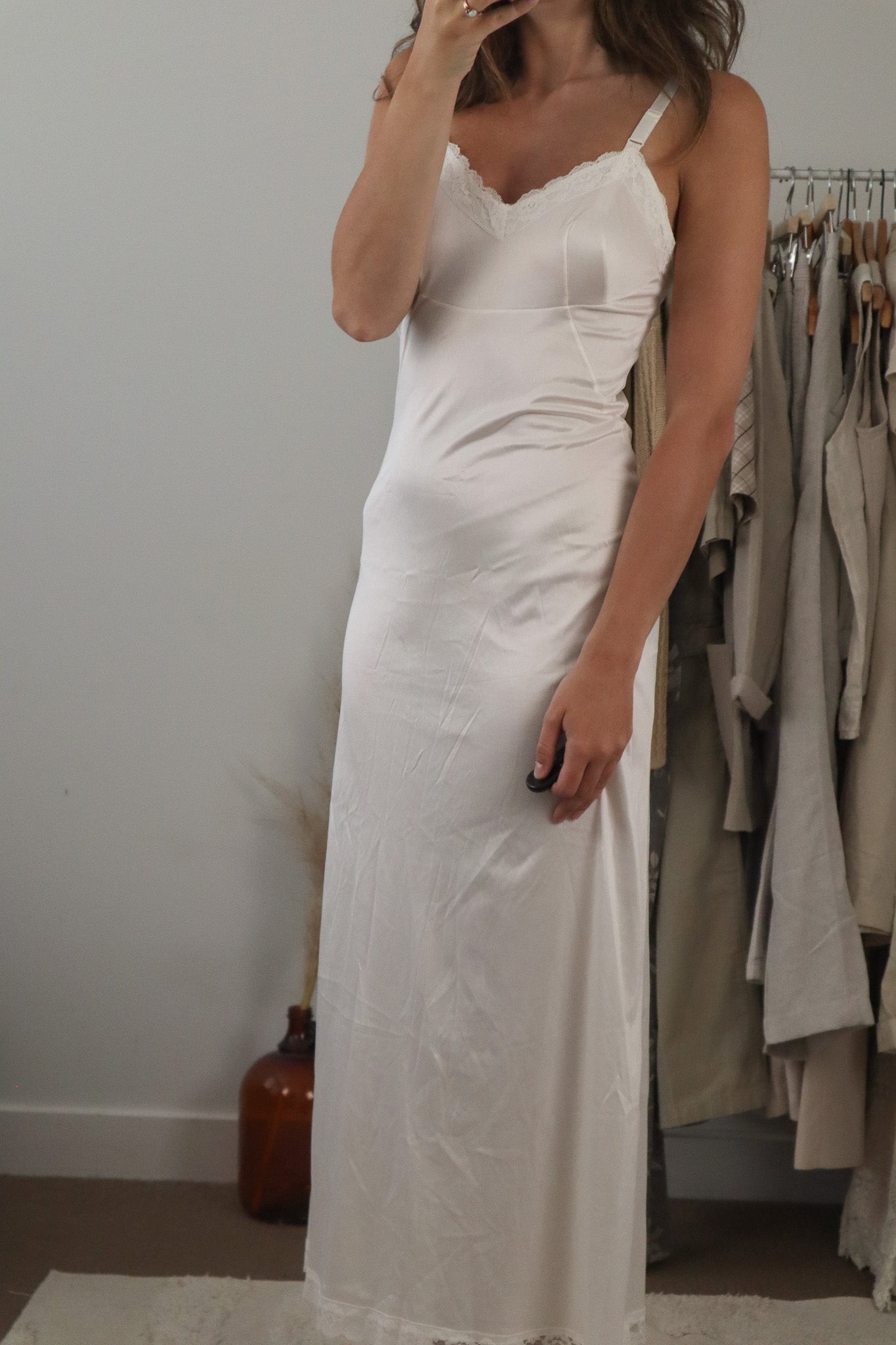 Made in Canada x Vintage x Slip Dress (S)