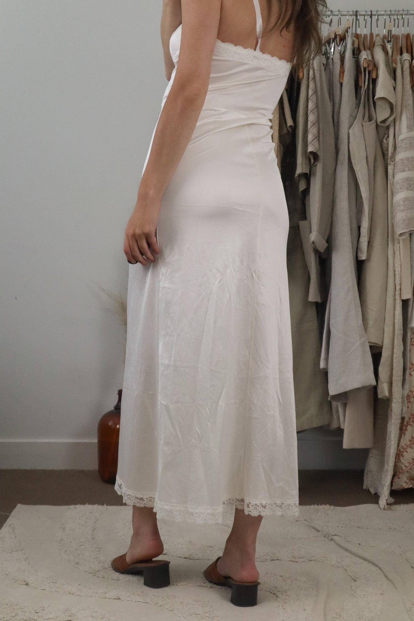 Made in Canada x Vintage x Slip Dress (S)
