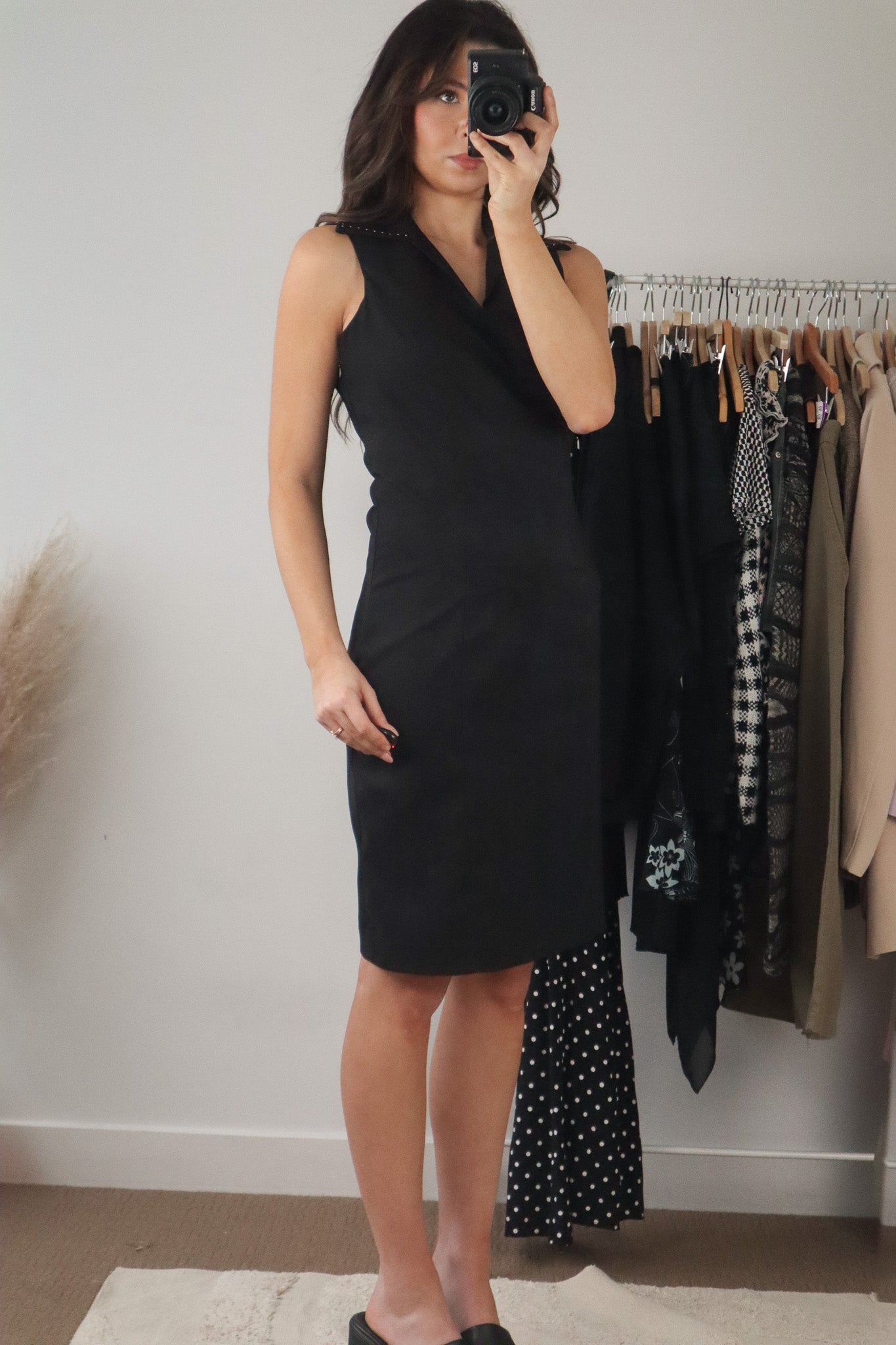 Made in Canada x Vintage x Collared Midi Dress (4)
