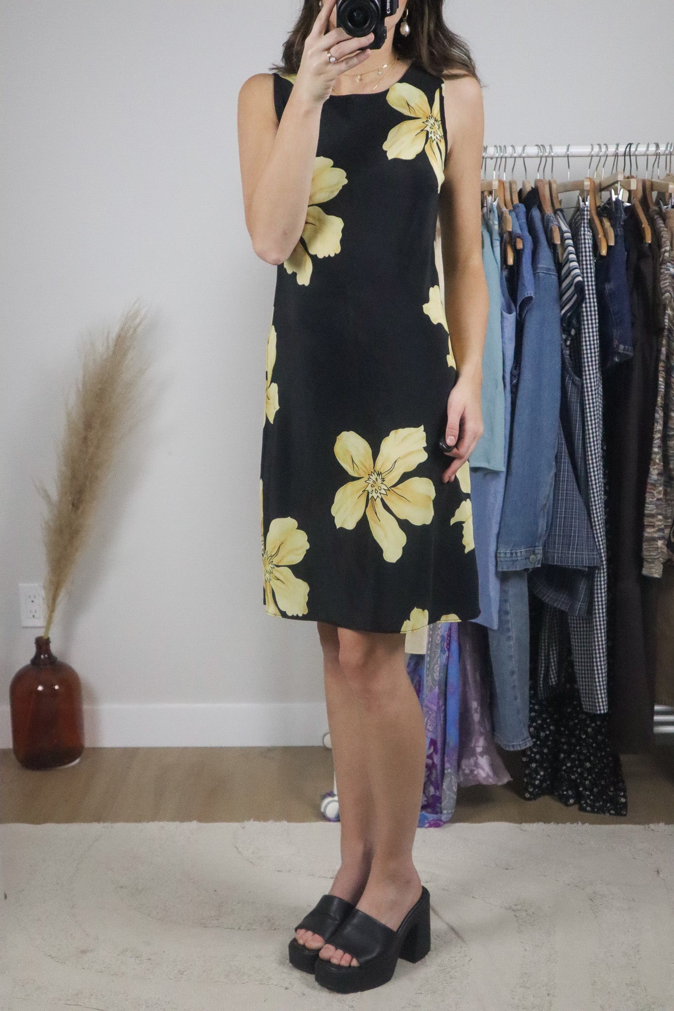 Vintage x Floral Midi Dress (8)