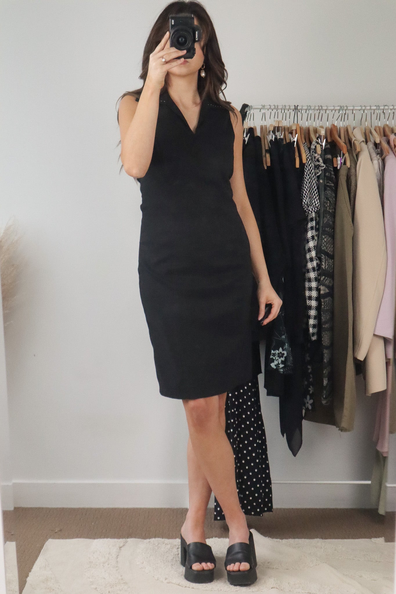 Made in Canada x Vintage x Collared Midi Dress (4)