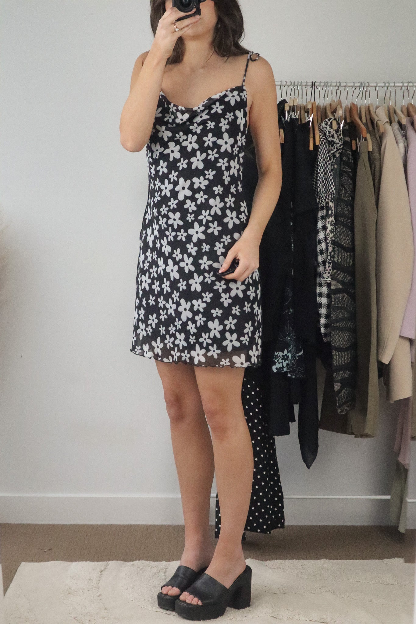 Modern x Floral Midi Dress (8/10)
