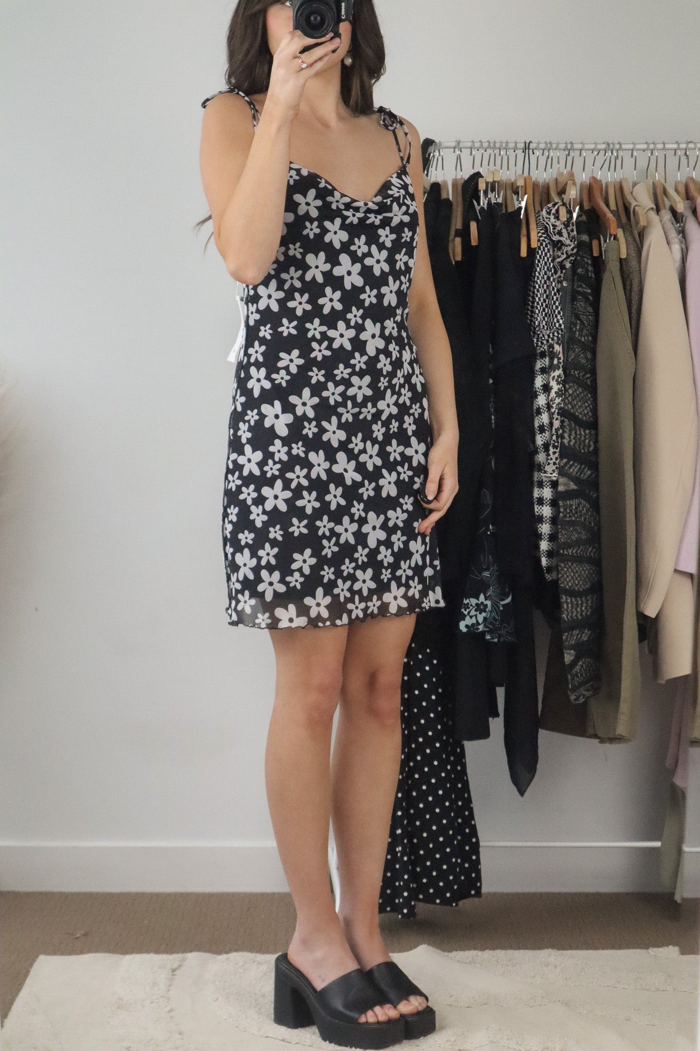 Modern x Floral Midi Dress (8/10)