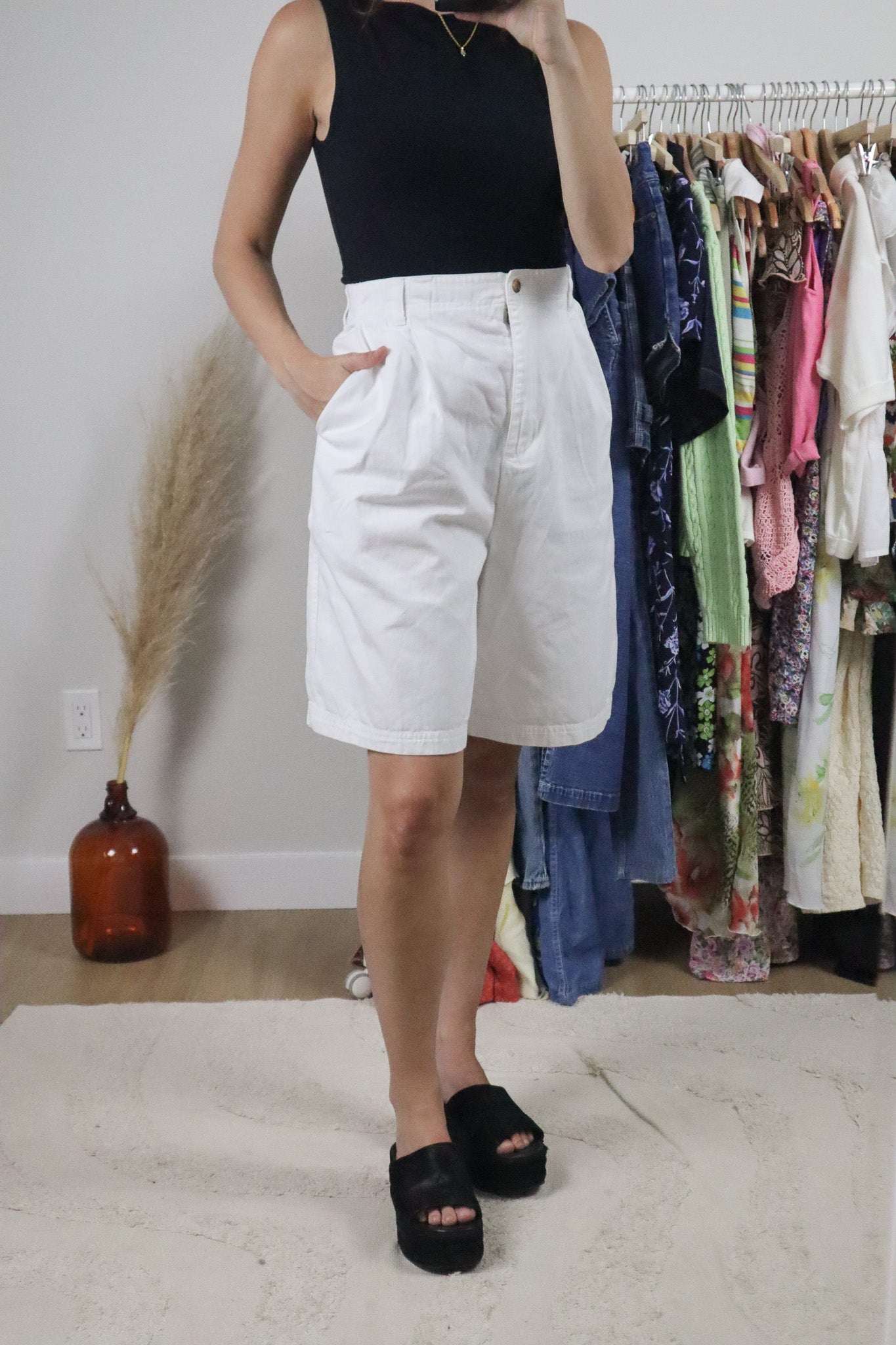 Vintage x Cotton Bermuda Shorts (10)