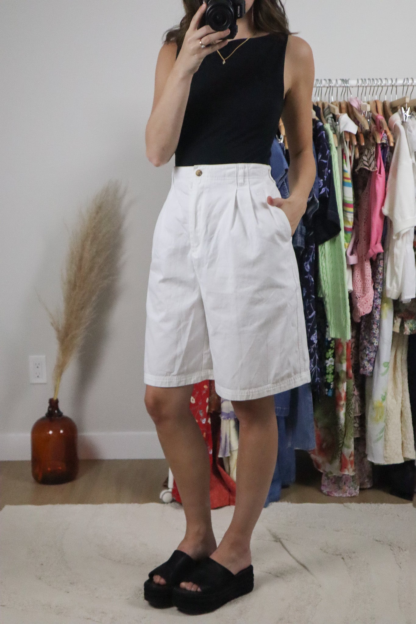 Vintage x Cotton Bermuda Shorts (10)