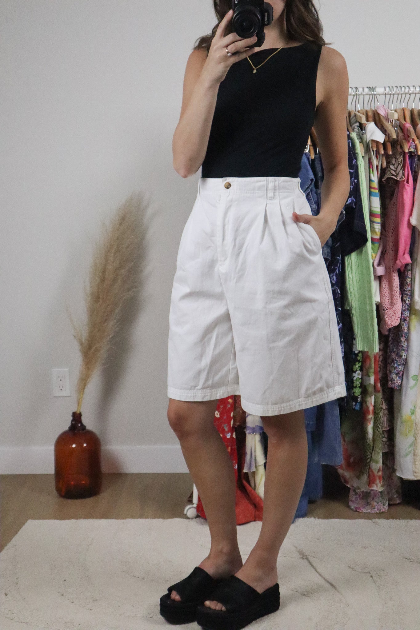 Vintage x Cotton Bermuda Shorts (10)