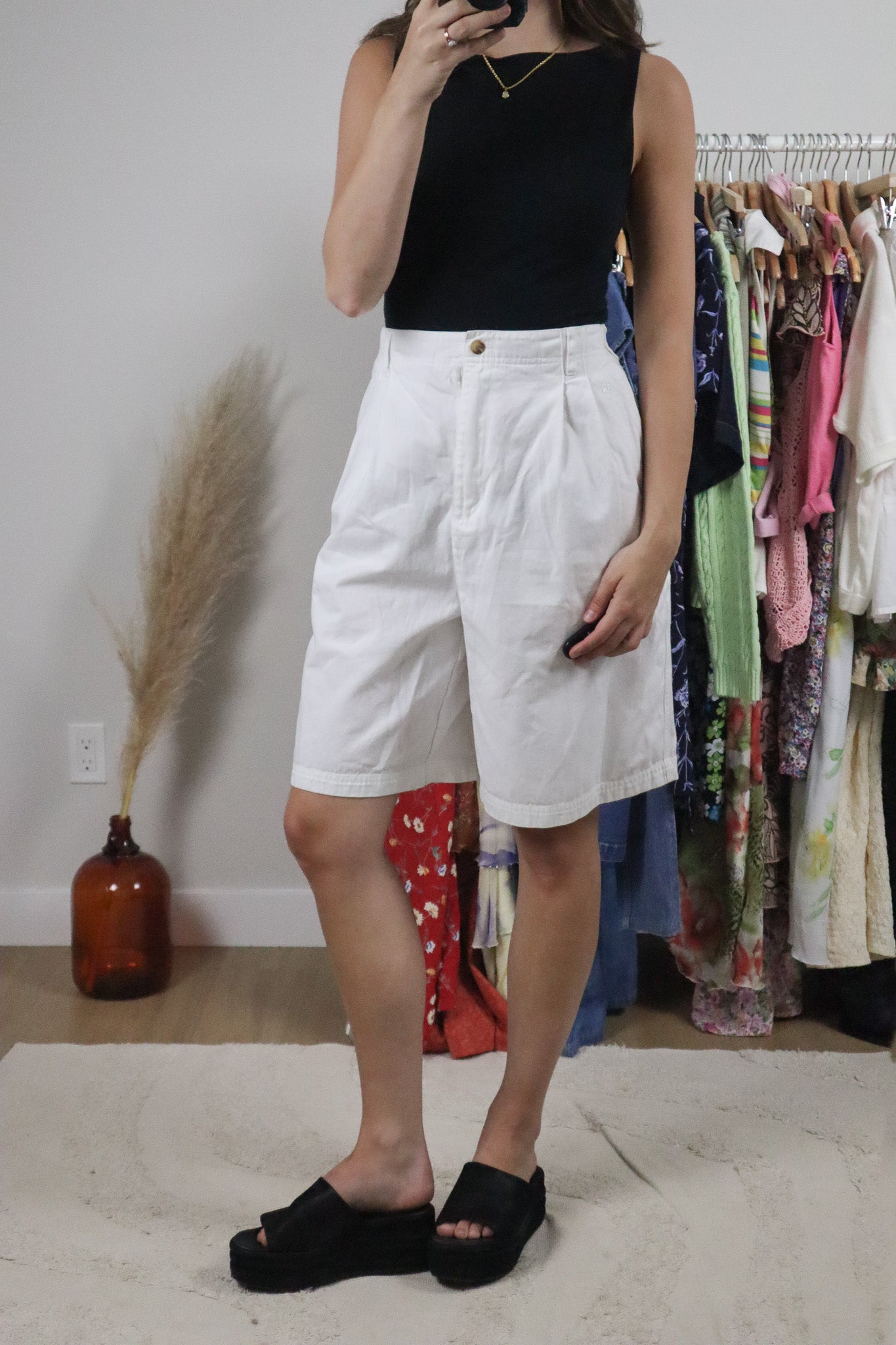 Vintage x Cotton Bermuda Shorts (10)