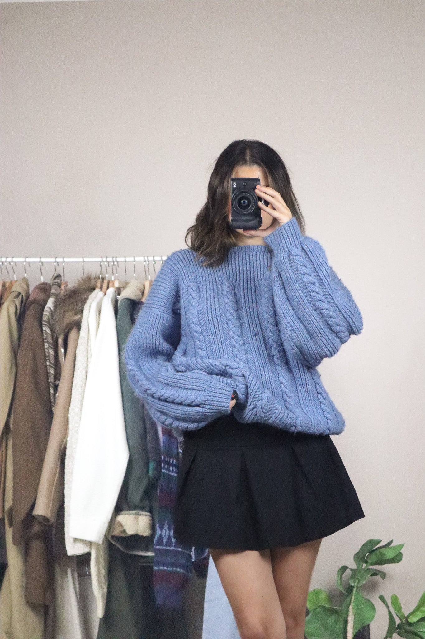 Handmade x Chunky Cable-Knit (L)