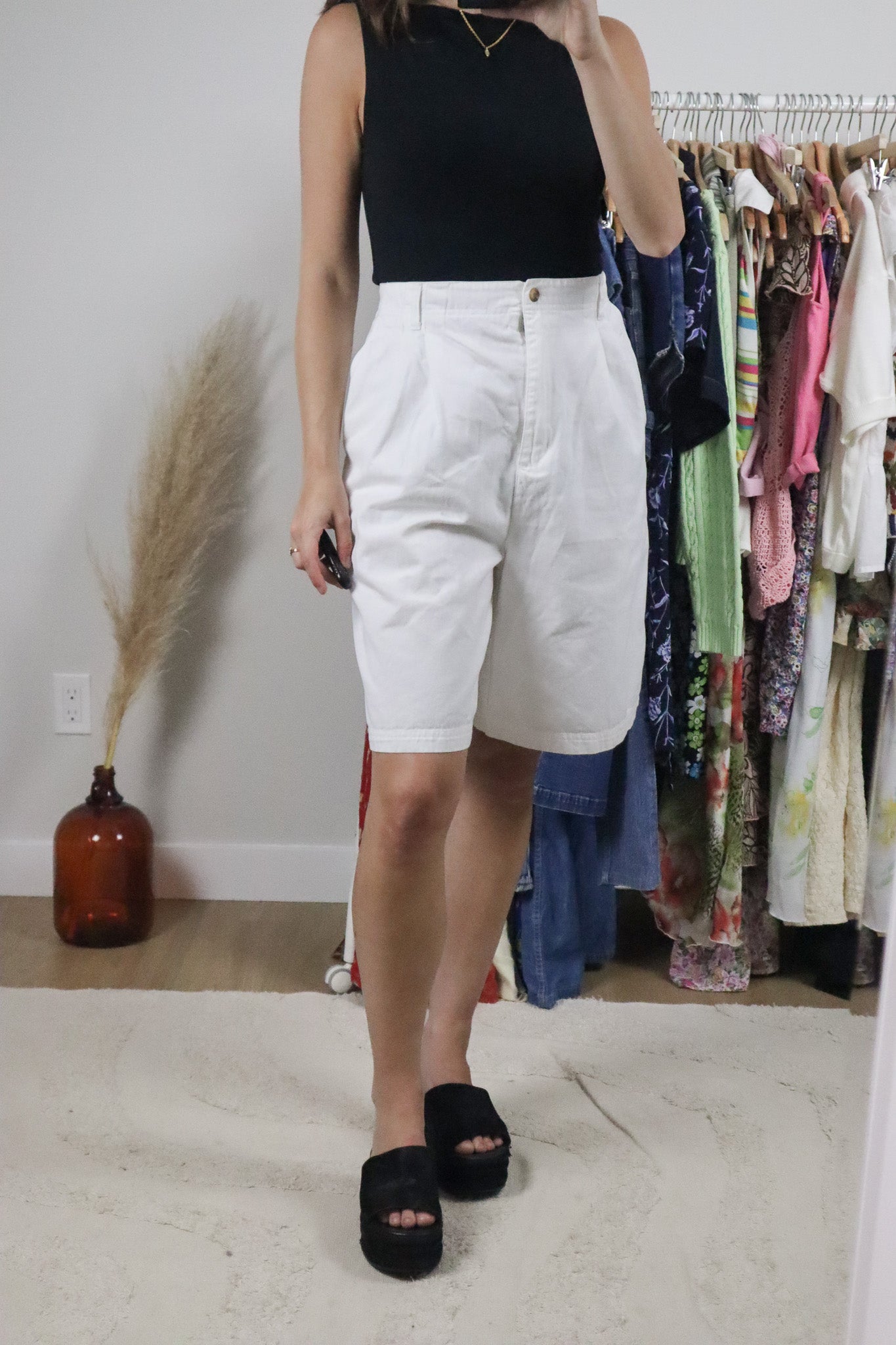 Vintage x Cotton Bermuda Shorts (10)