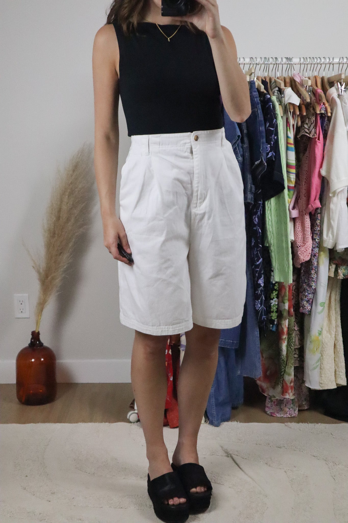 Vintage x Cotton Bermuda Shorts (10)
