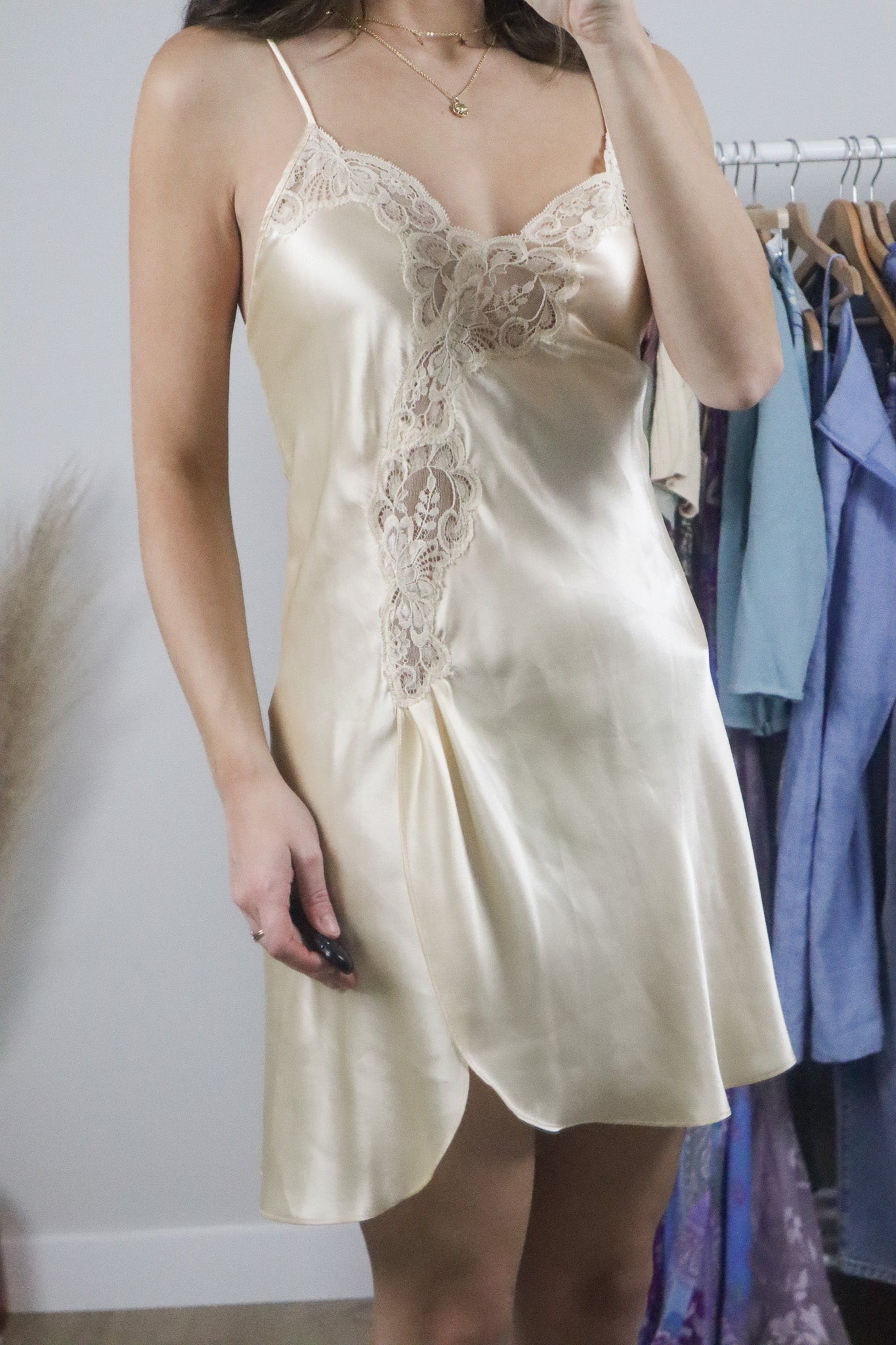 Made in Canada x Vintage x Lace Slip Dress (8)
