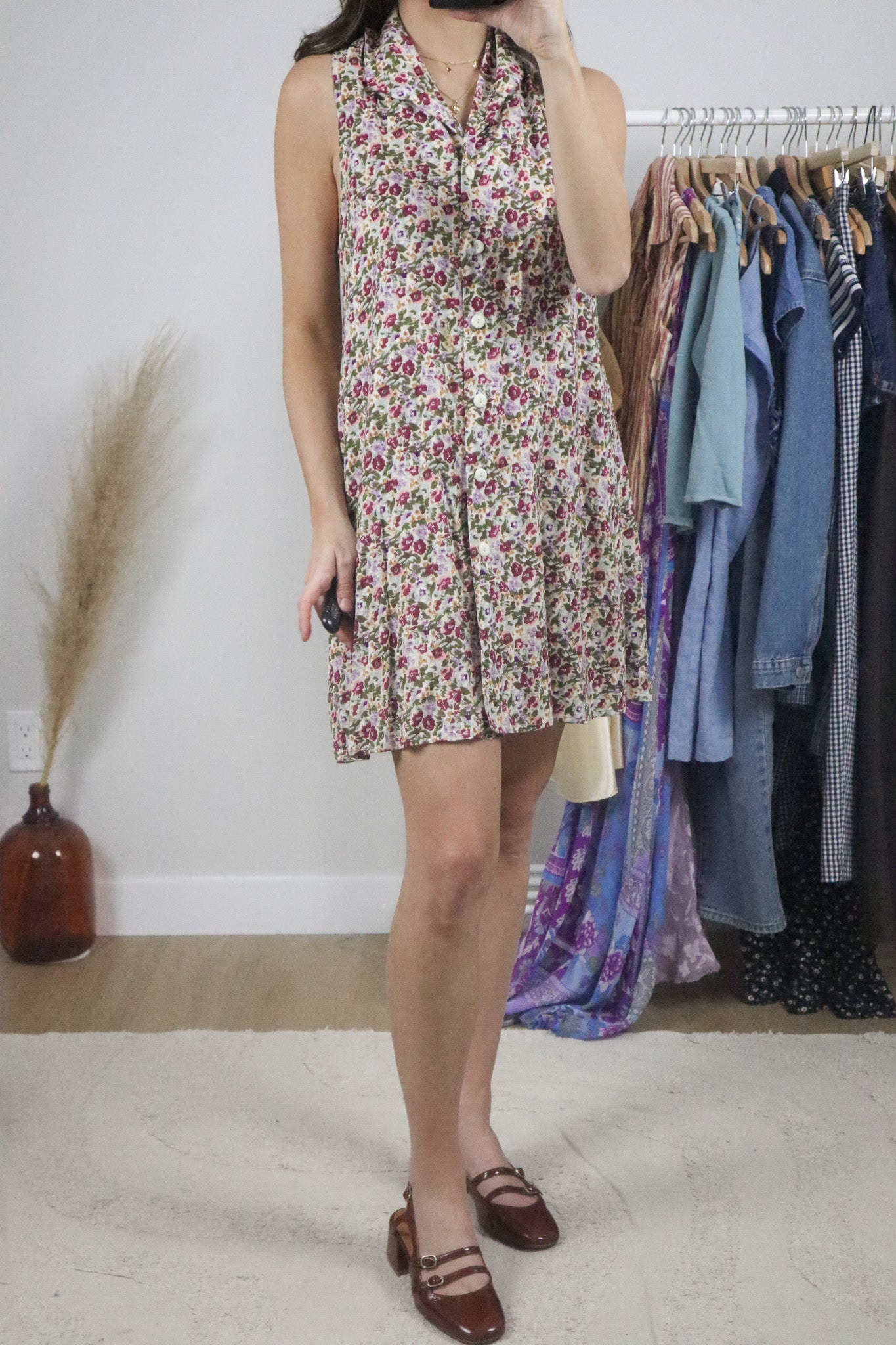 Made in Canada x Vintage x Floral Dress (6)
